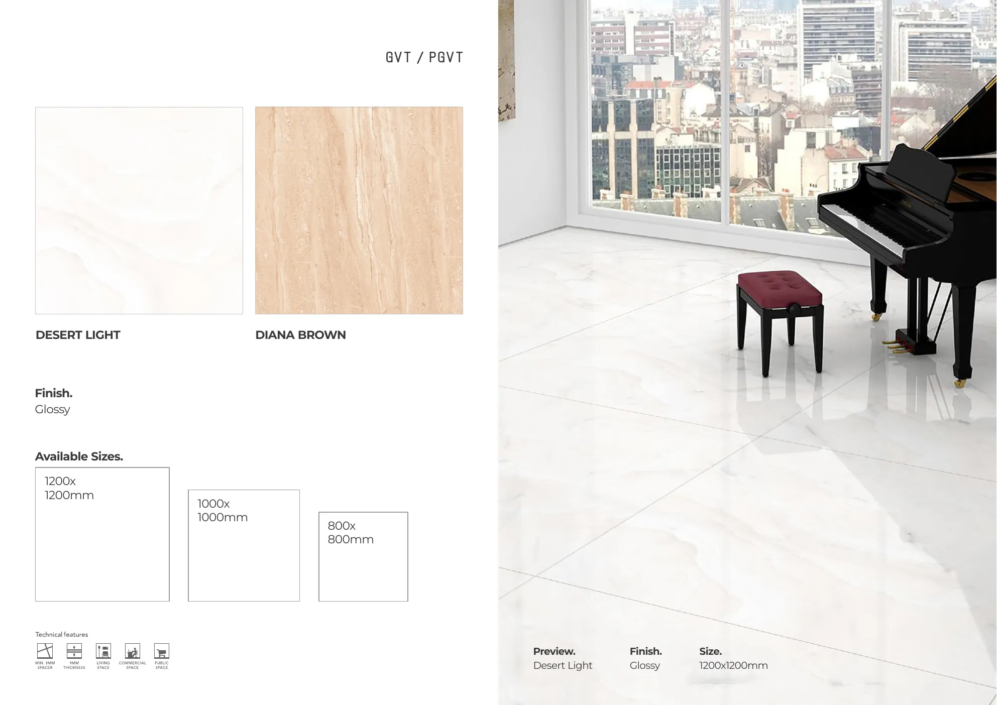 MASTER BROCHURE WB - Design 102 - 1200x1200mm Glossy
