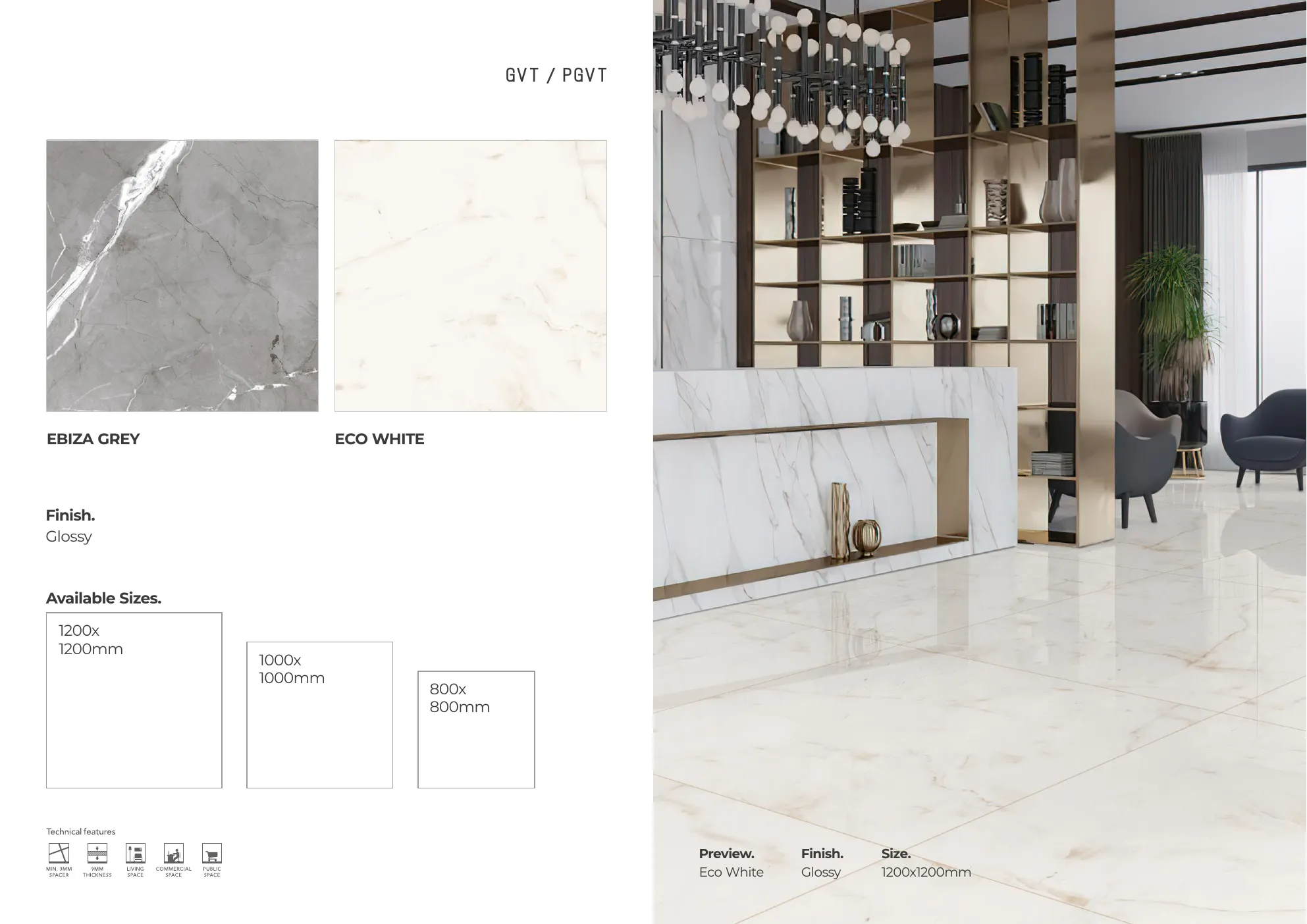 MASTER BROCHURE WB - Design 105 - 1200x1200mm Glossy