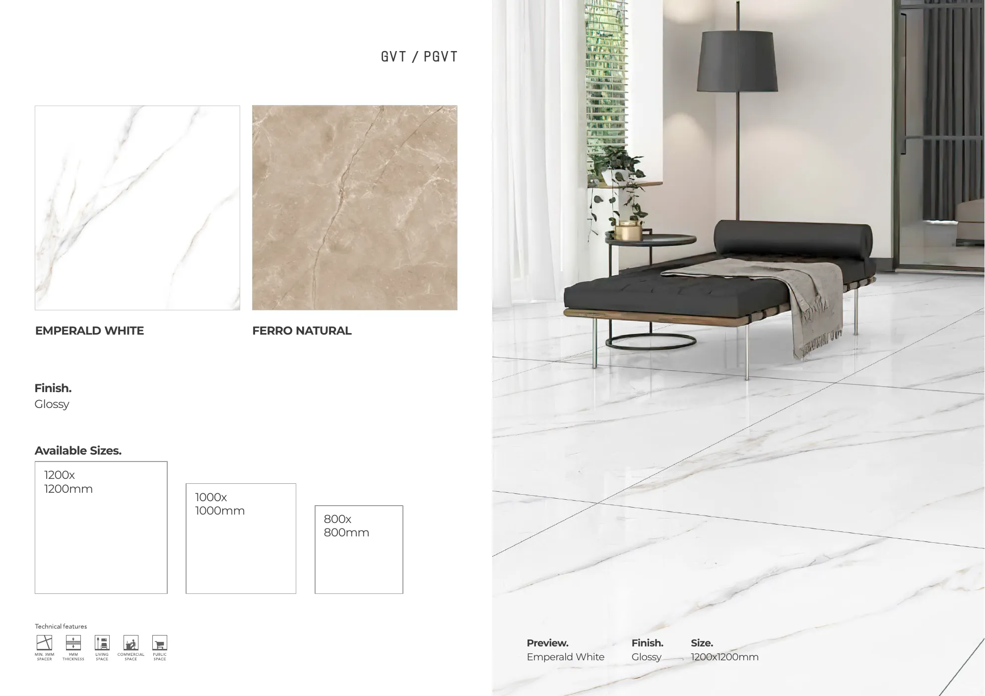 MASTER BROCHURE WB - Design 107 - 1200x1200mm Glossy
