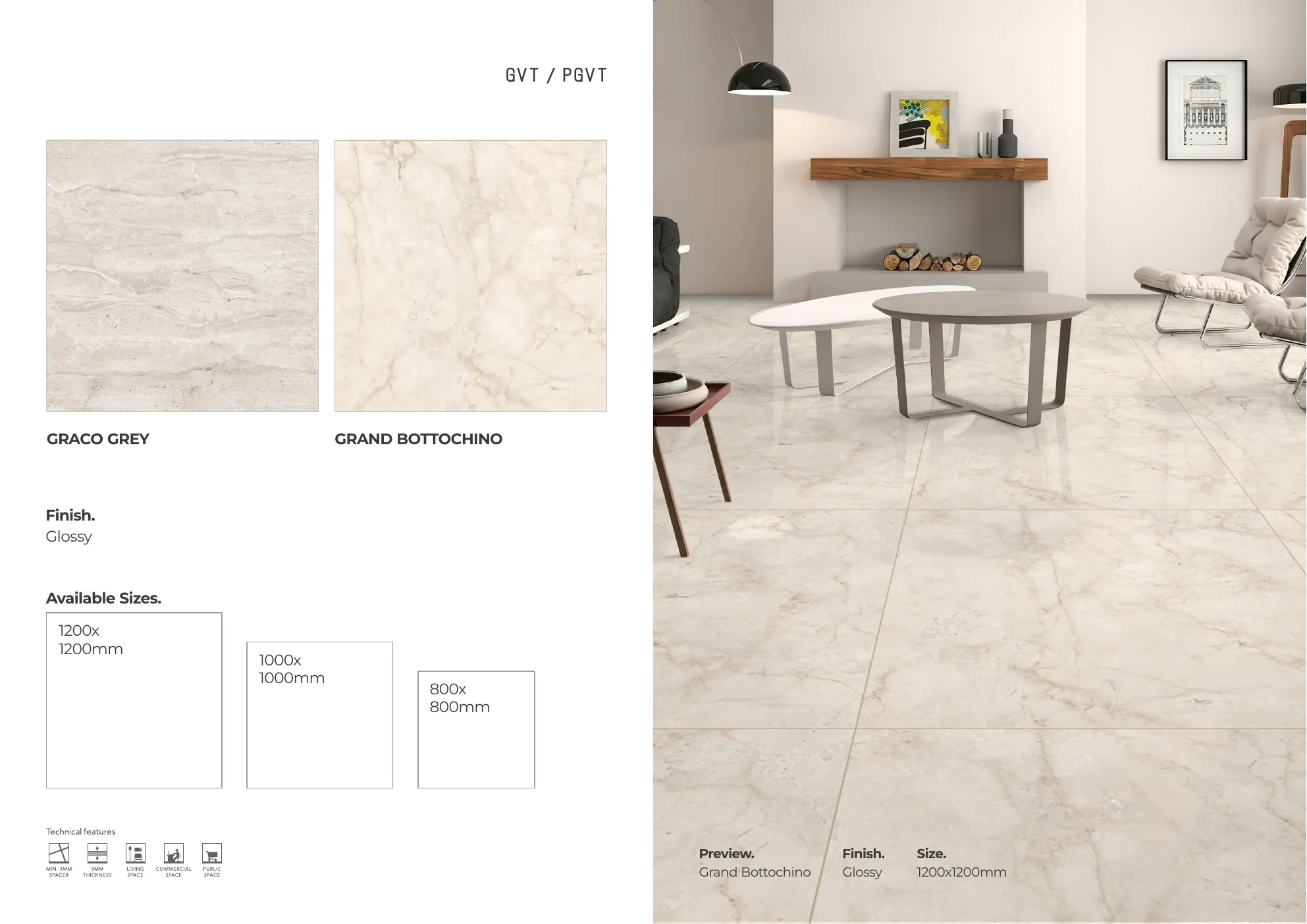 MASTER BROCHURE WB - Design 110 - 1200x1200mm Glossy