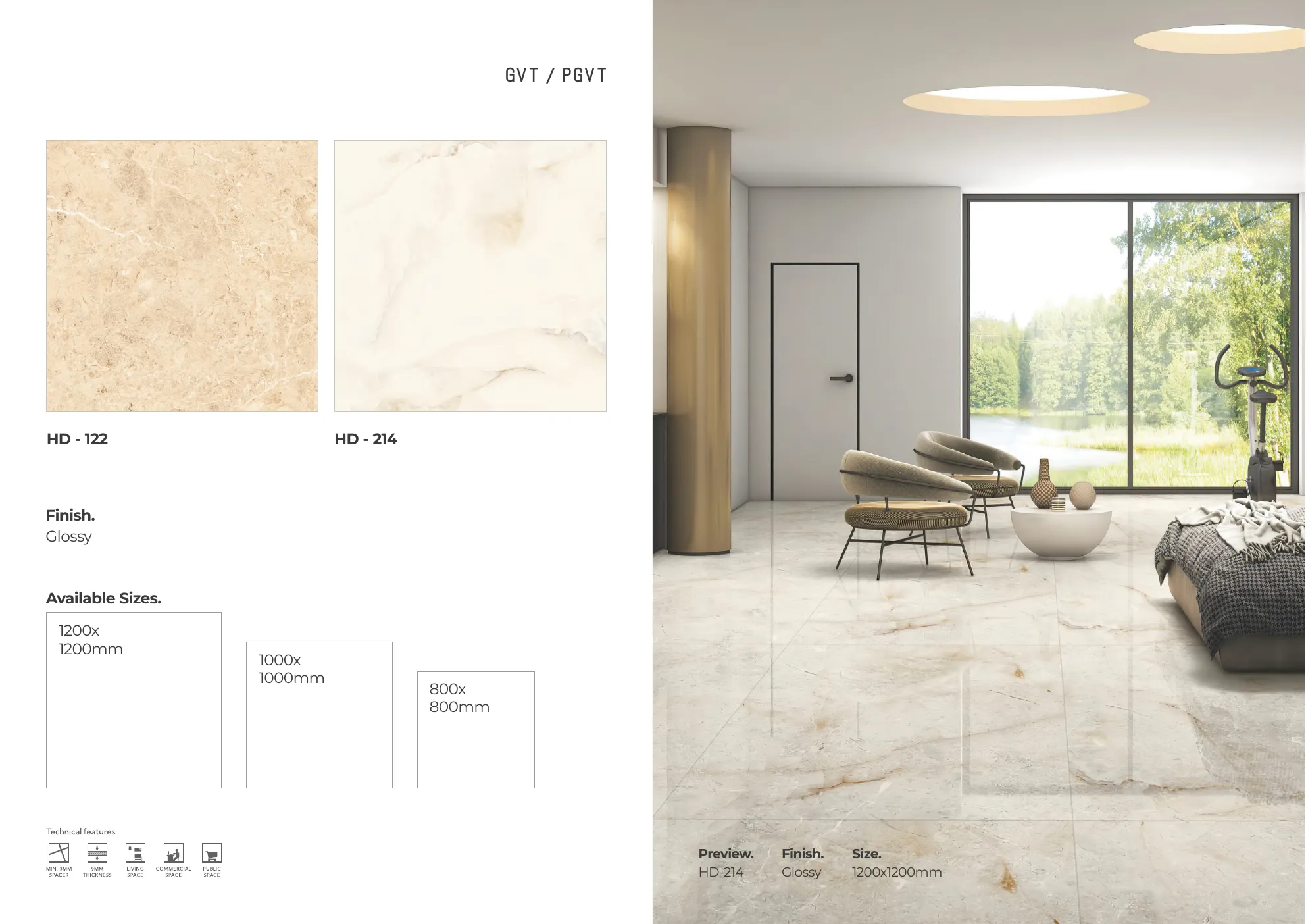 MASTER BROCHURE WB - Design 115 - 1200x1200mm Glossy