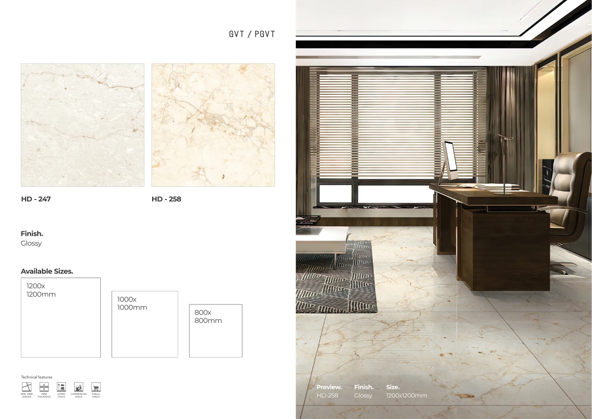 MASTER BROCHURE WB - Design 116 - 1200x1200mm Glossy