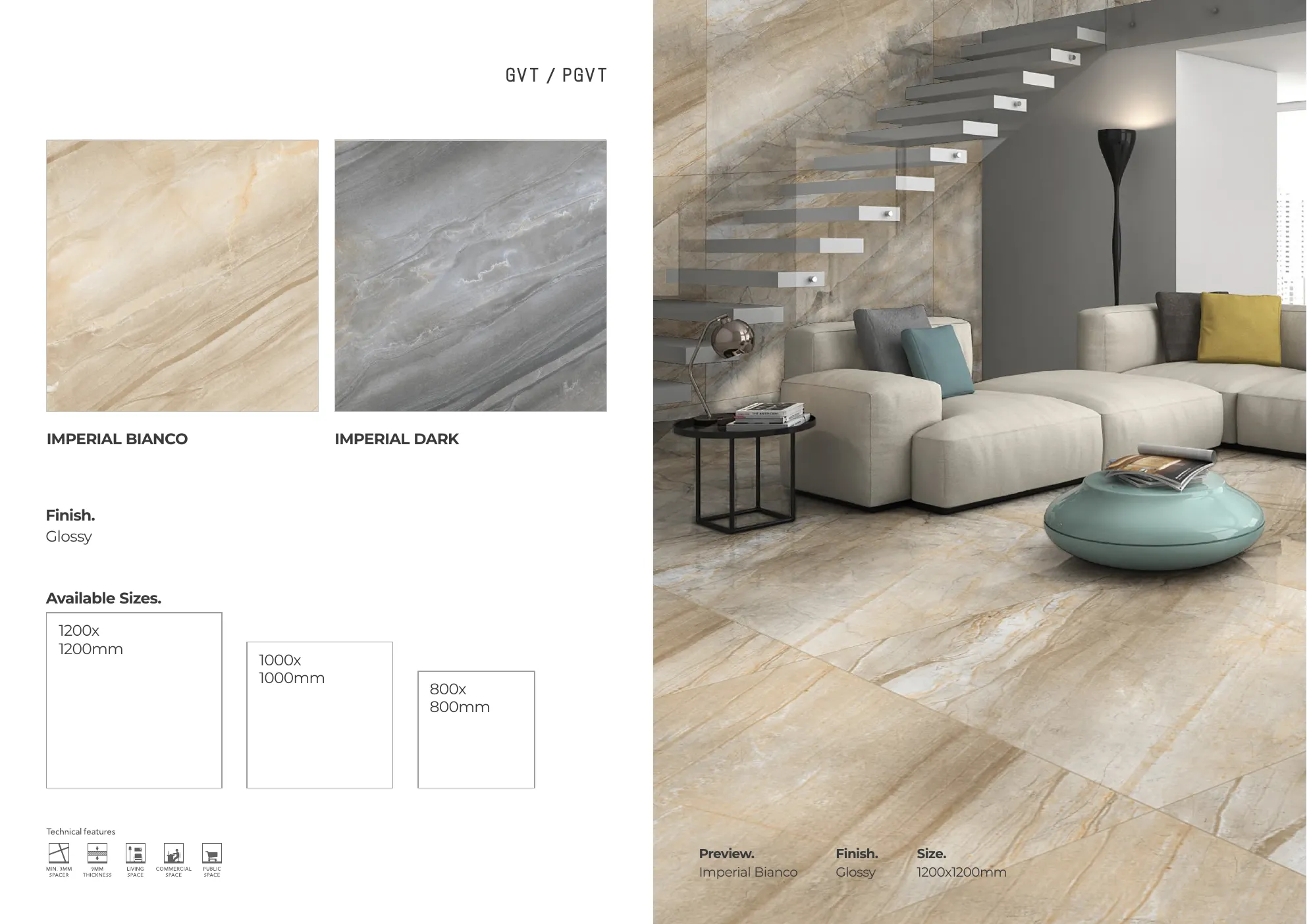 MASTER BROCHURE WB - Design 119 - 1200x1200mm Glossy