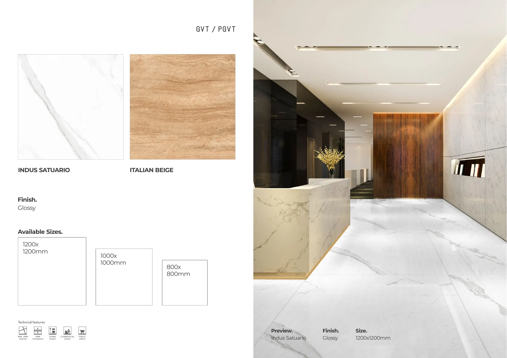 MASTER BROCHURE WB - Design 120 - 1200x1200mm Glossy