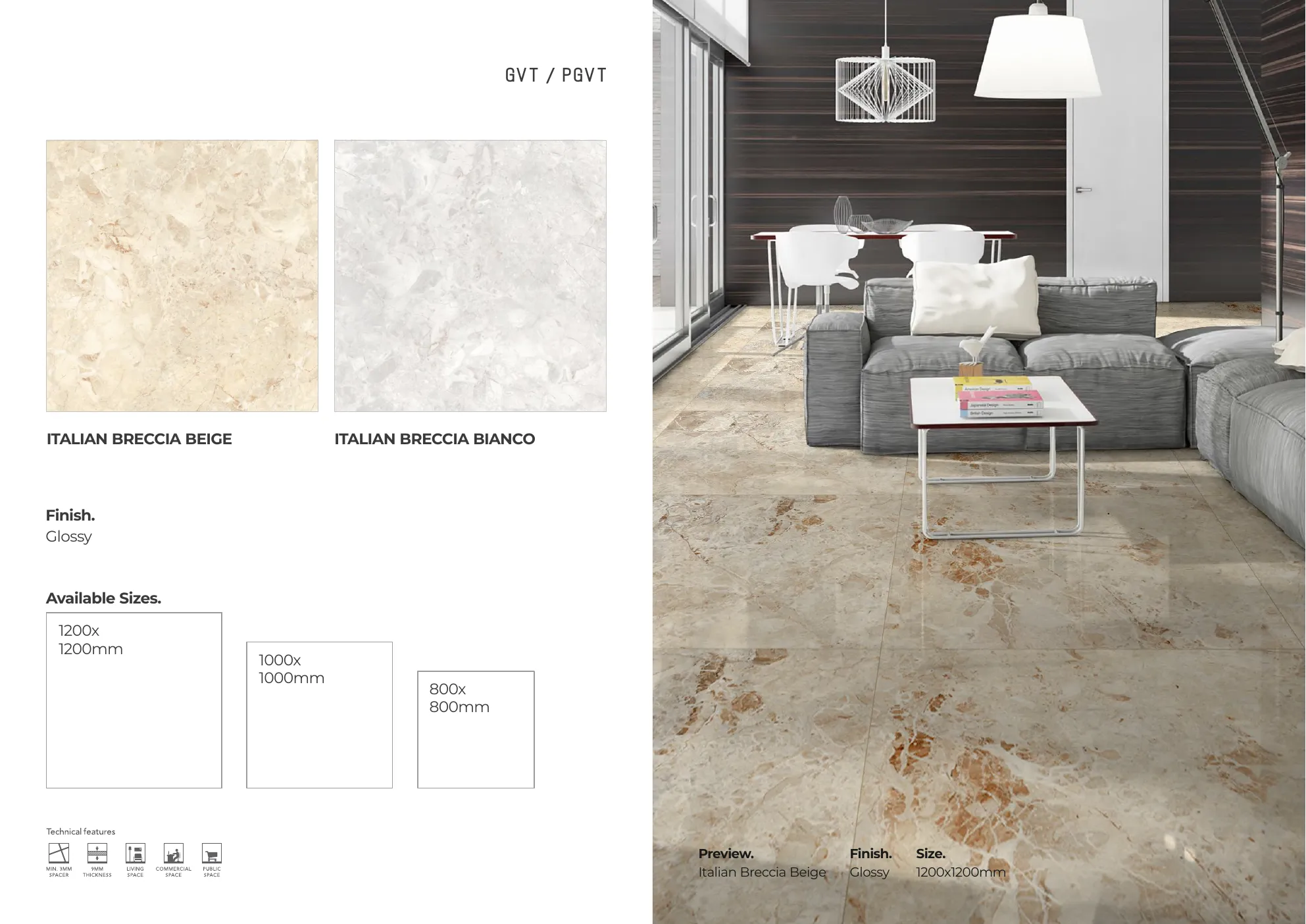MASTER BROCHURE WB - Design 123 - 1200x1200mm Glossy