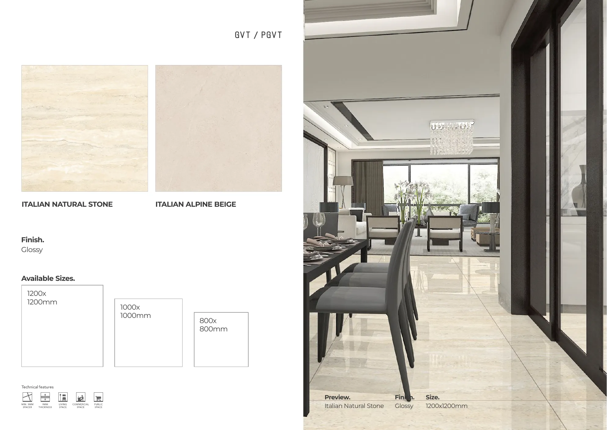 MASTER BROCHURE WB - Design 124 - 1200x1200mm Glossy