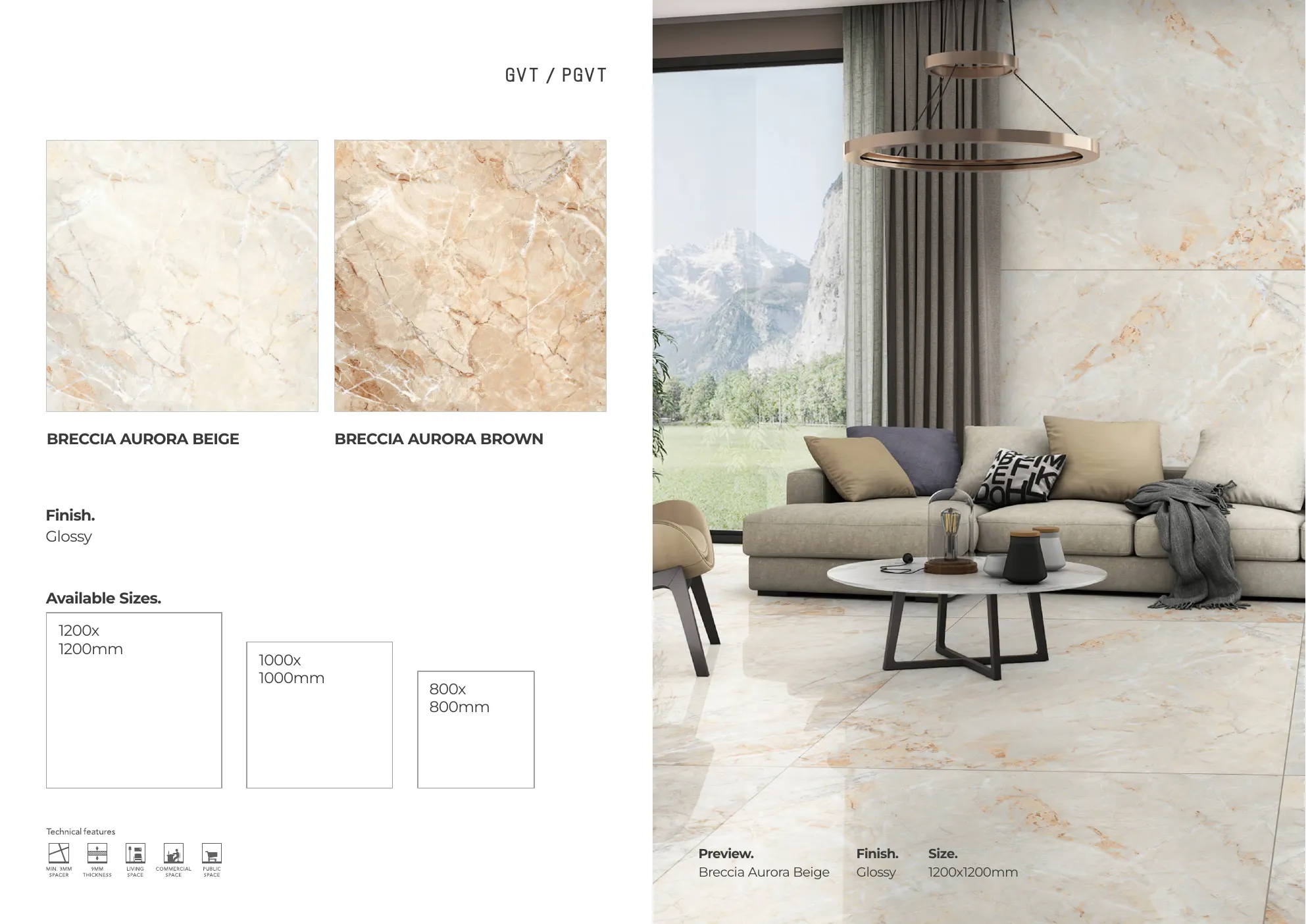 MASTER BROCHURE WB - Design 12 - 1200x1200mm Glossy