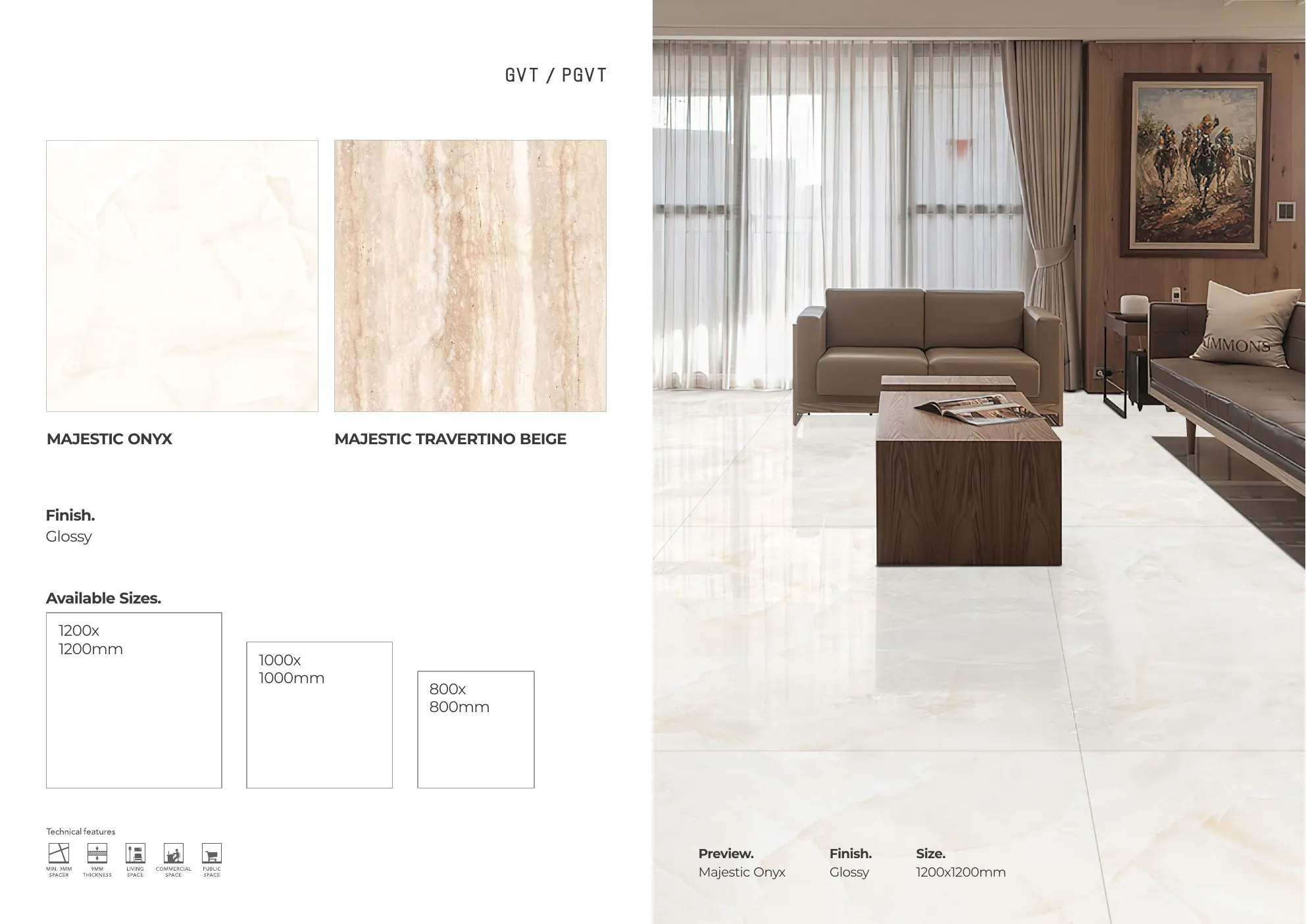 MASTER BROCHURE WB - Design 130 - 1200x1200mm Glossy