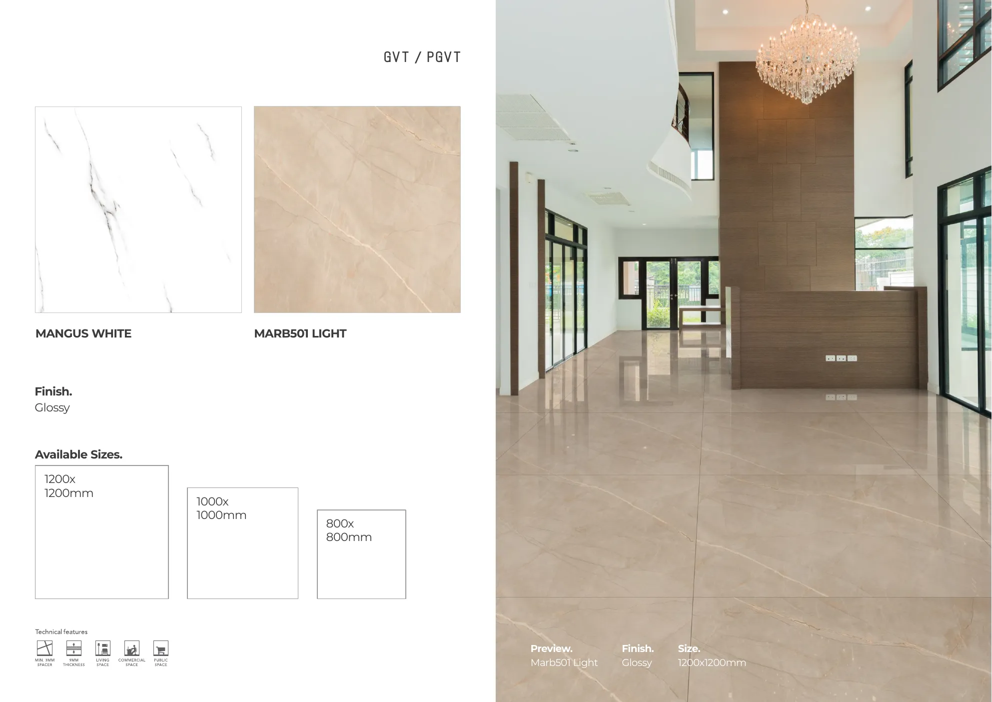 MASTER BROCHURE WB - Design 131 - 1200x1200mm Glossy