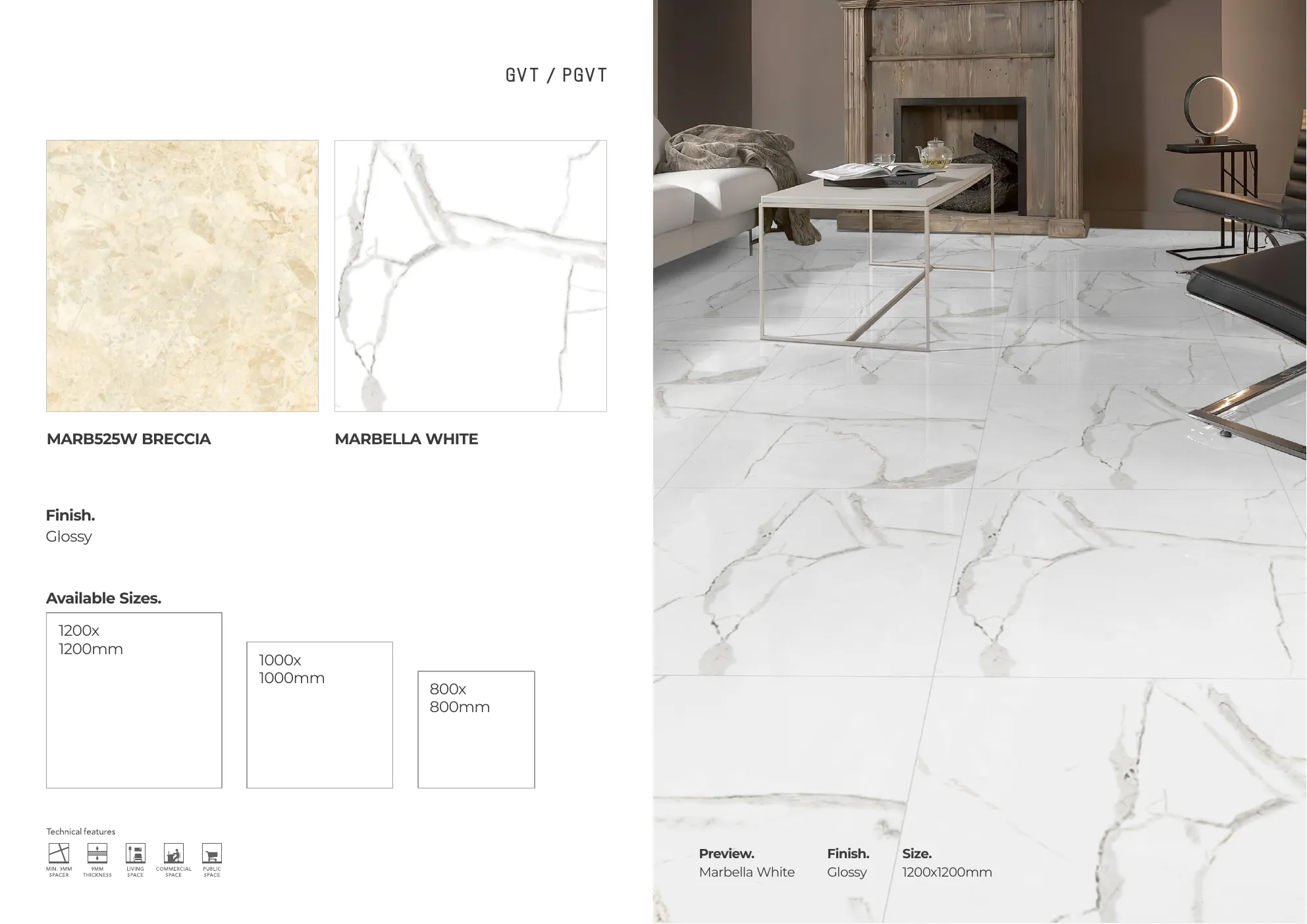 MASTER BROCHURE WB - Design 132 - 1200x1200mm Glossy