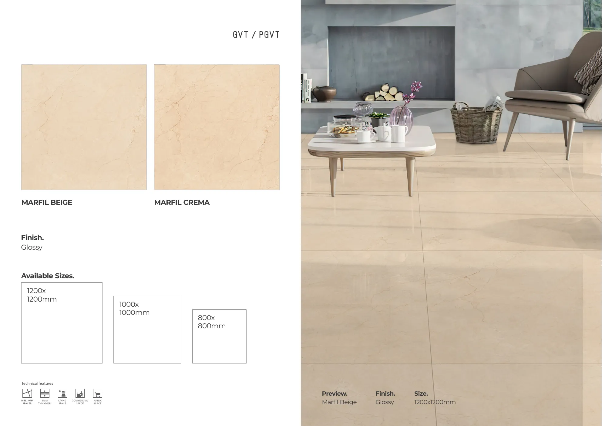 MASTER BROCHURE WB - Design 134 - 1200x1200mm Glossy