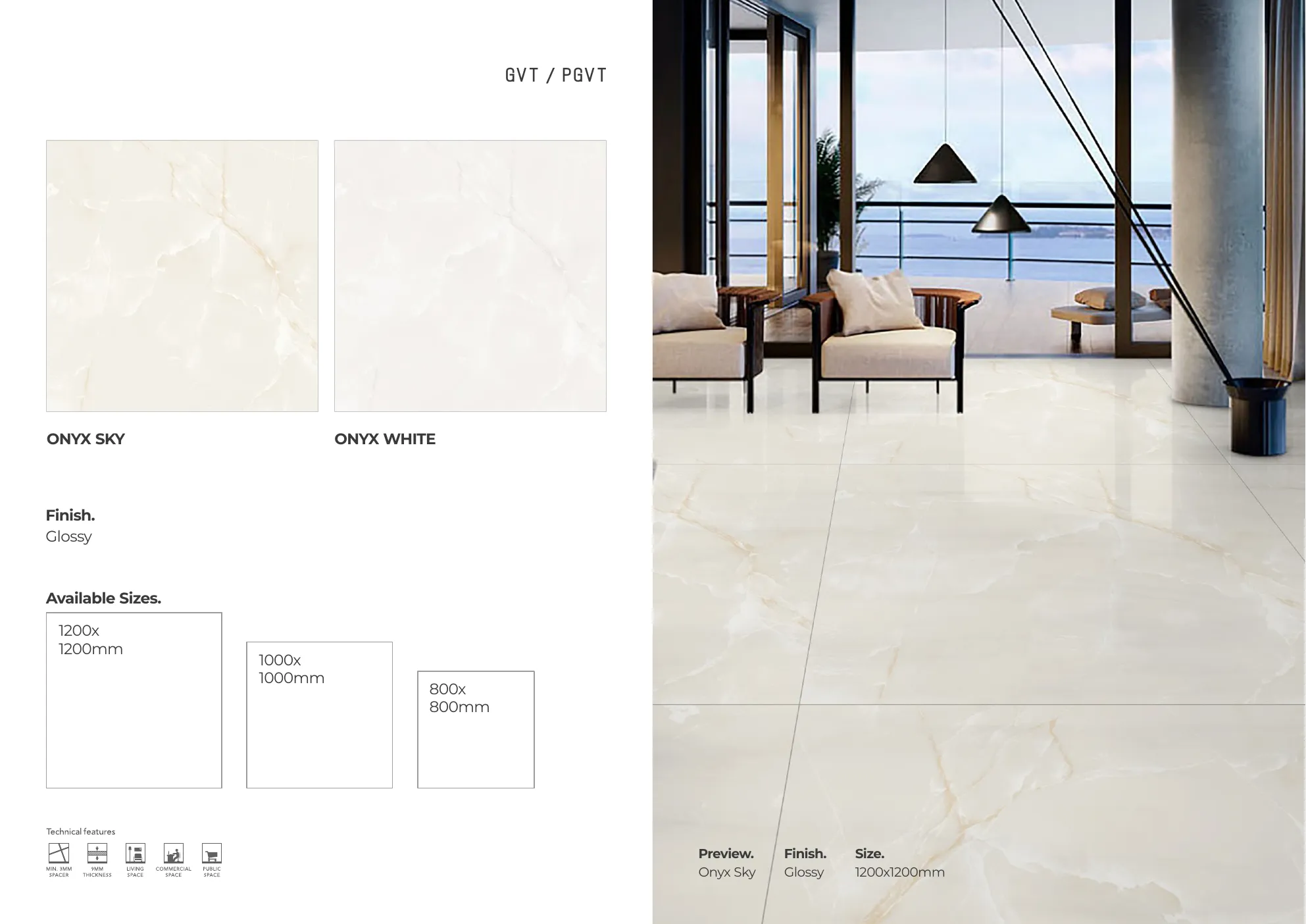 MASTER BROCHURE WB - Design 150 - 1200x1200mm Glossy