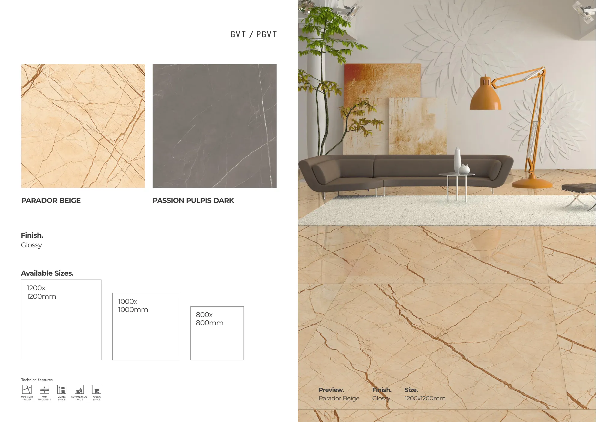 MASTER BROCHURE WB - Design 153 - 1200x1200mm Glossy