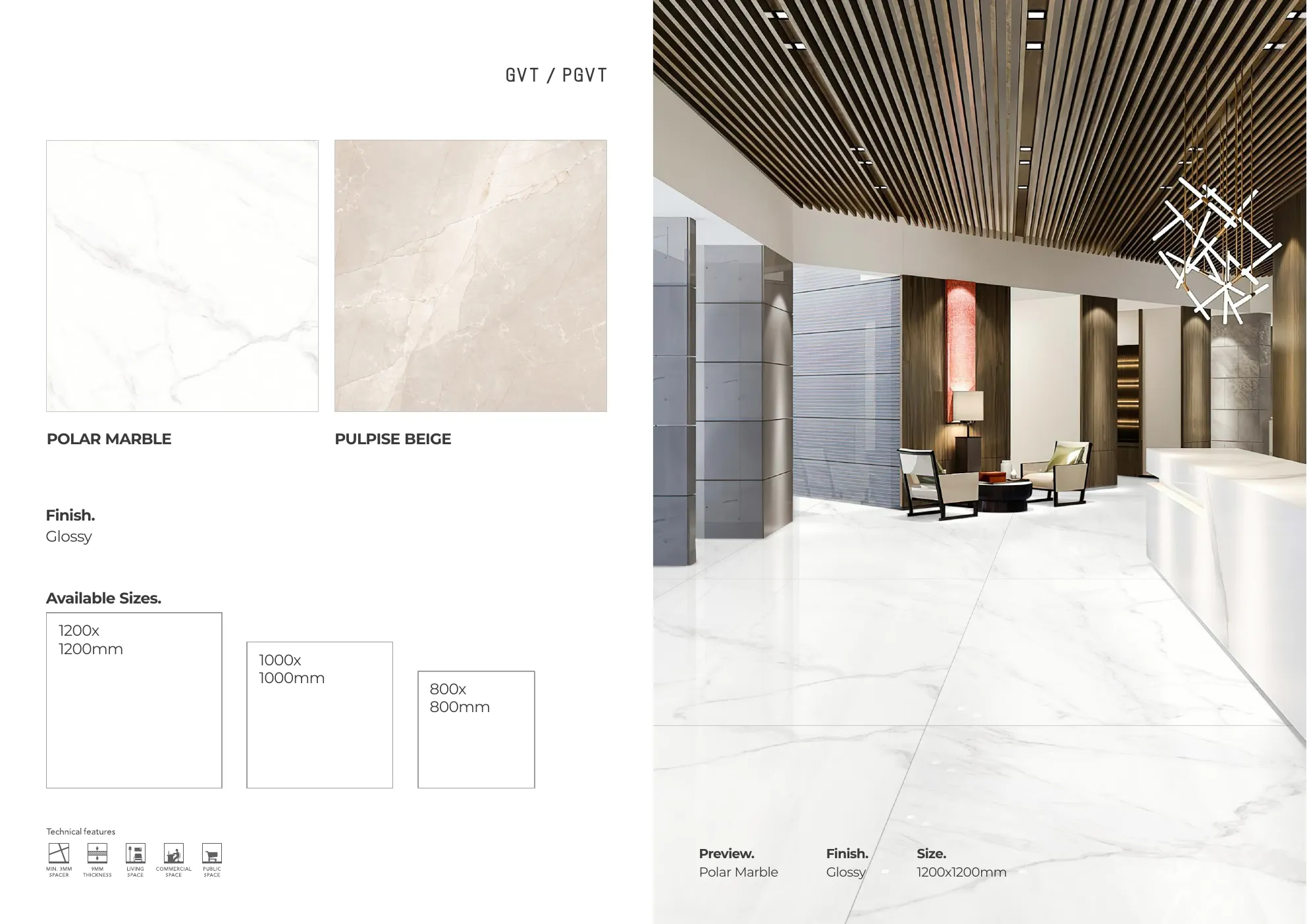 MASTER BROCHURE WB - Design 160 - 1200x1200mm Glossy