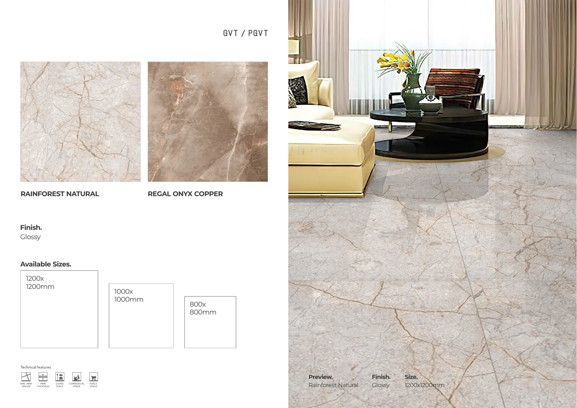MASTER BROCHURE WB - Design 161 - 1200x1200mm Glossy