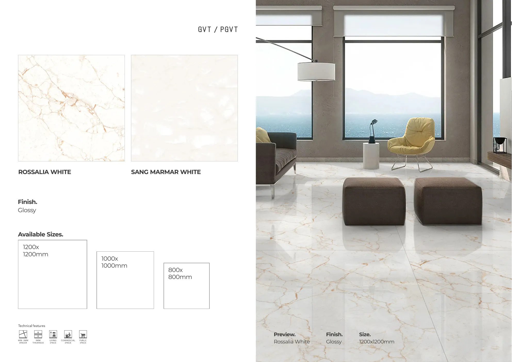 MASTER BROCHURE WB - Design 164 - 1200x1200mm Glossy