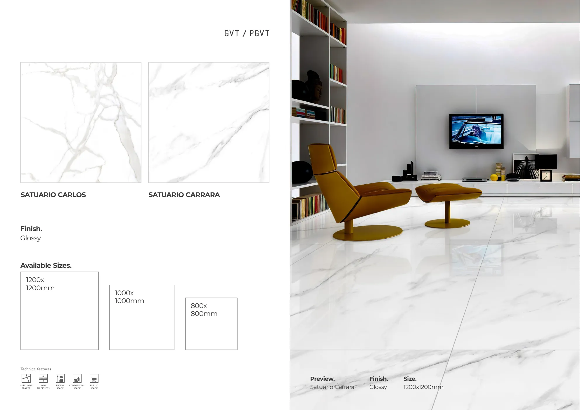MASTER BROCHURE WB - Design 166 - 1200x1200mm Glossy