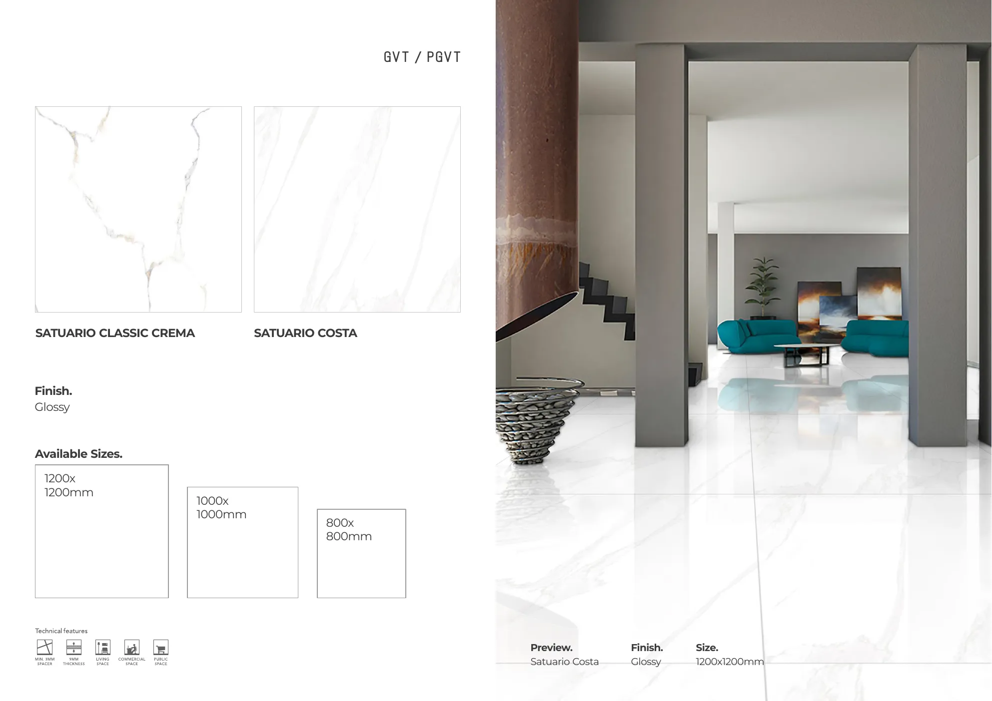 MASTER BROCHURE WB - Design 167 - 1200x1200mm Glossy