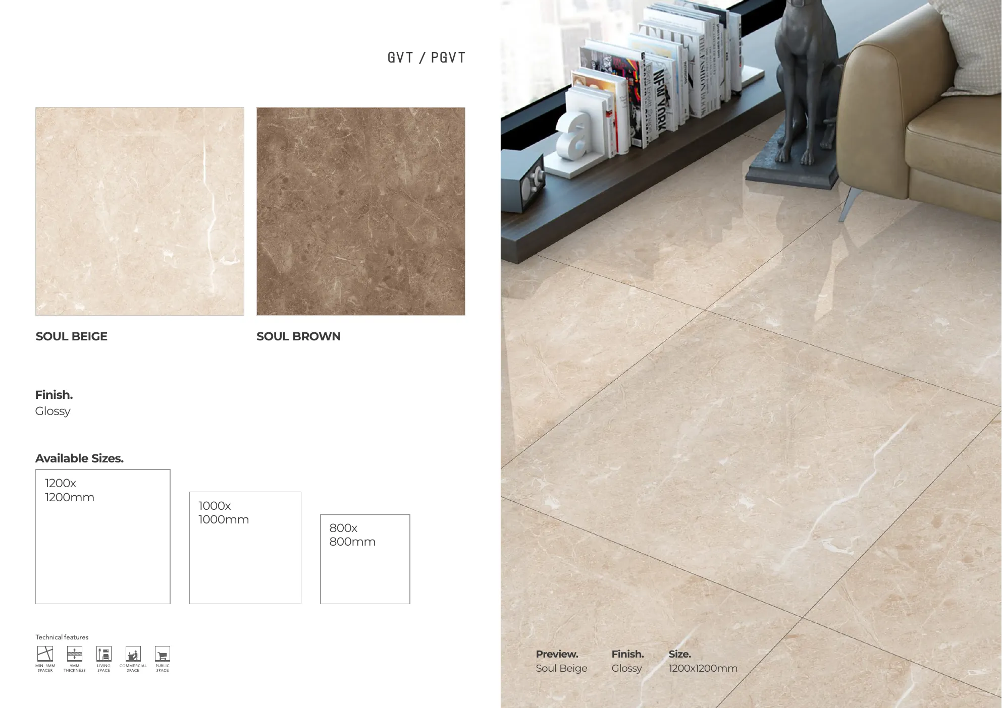 MASTER BROCHURE WB - Design 175 - 1200x1200mm Glossy