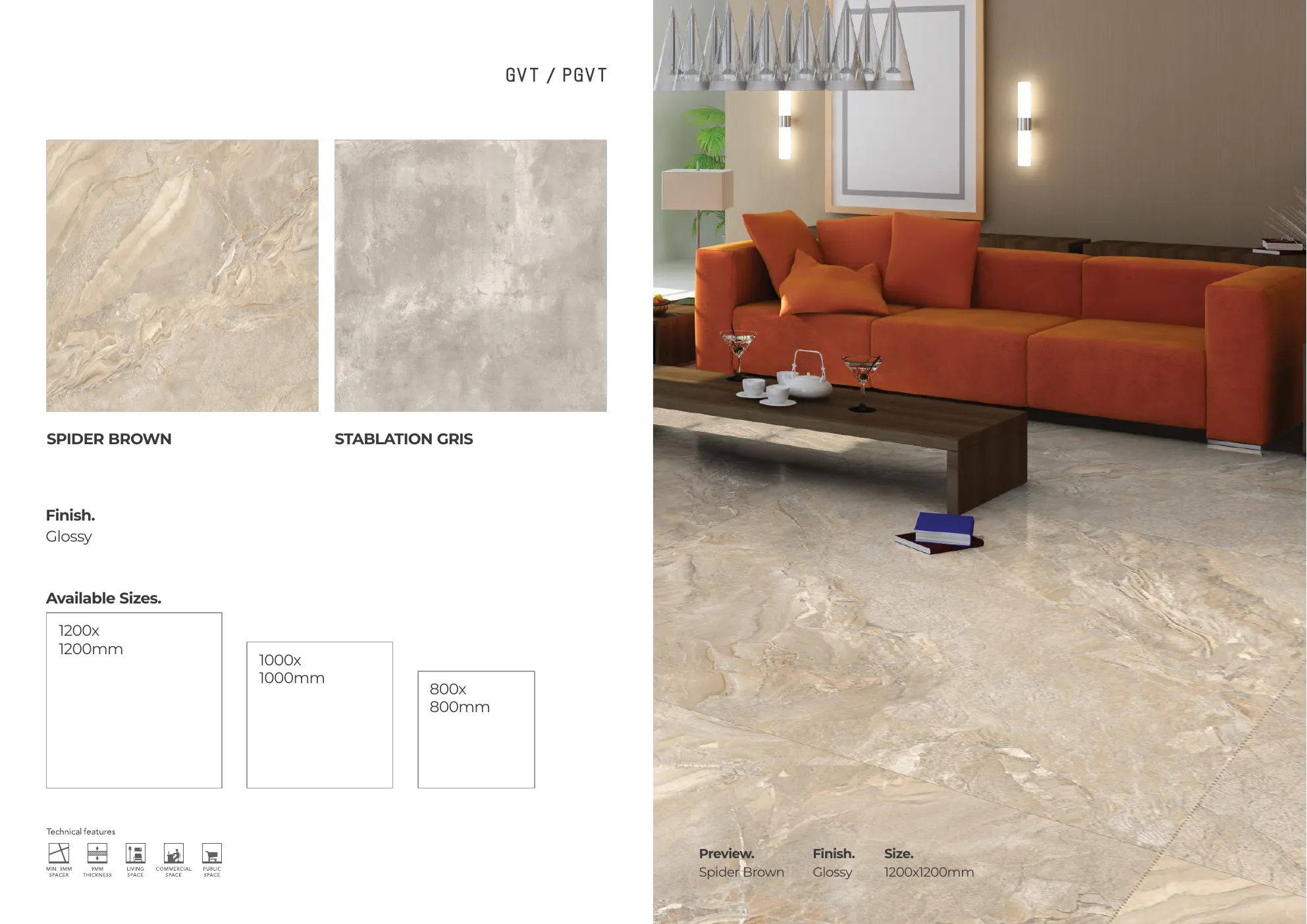 MASTER BROCHURE WB - Design 178 - 1200x1200mm Glossy