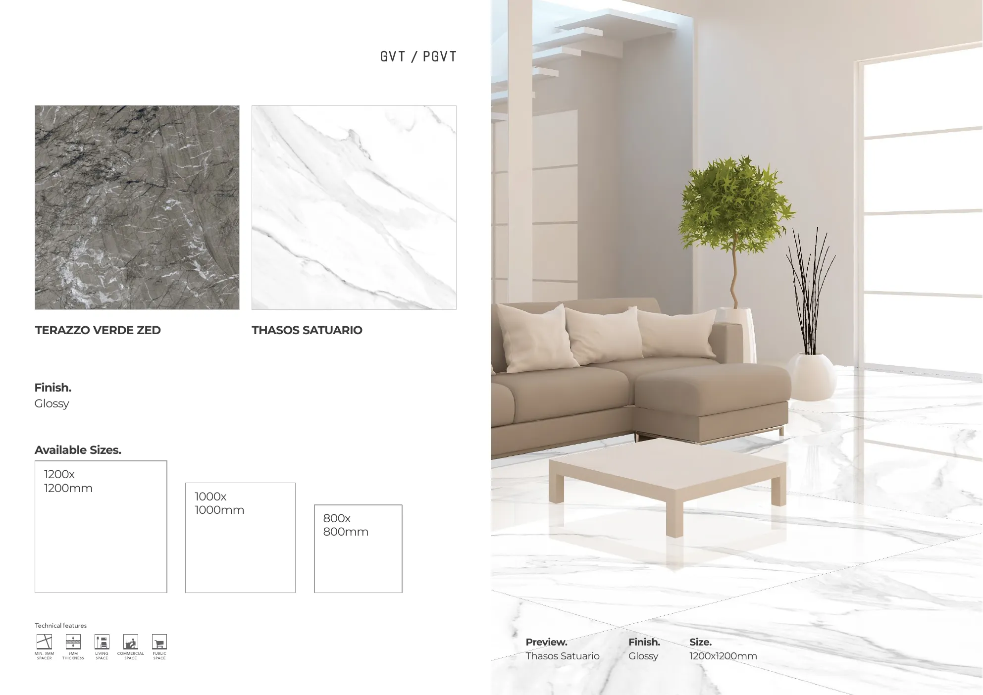 MASTER BROCHURE WB - Design 181 - 1200x1200mm Glossy