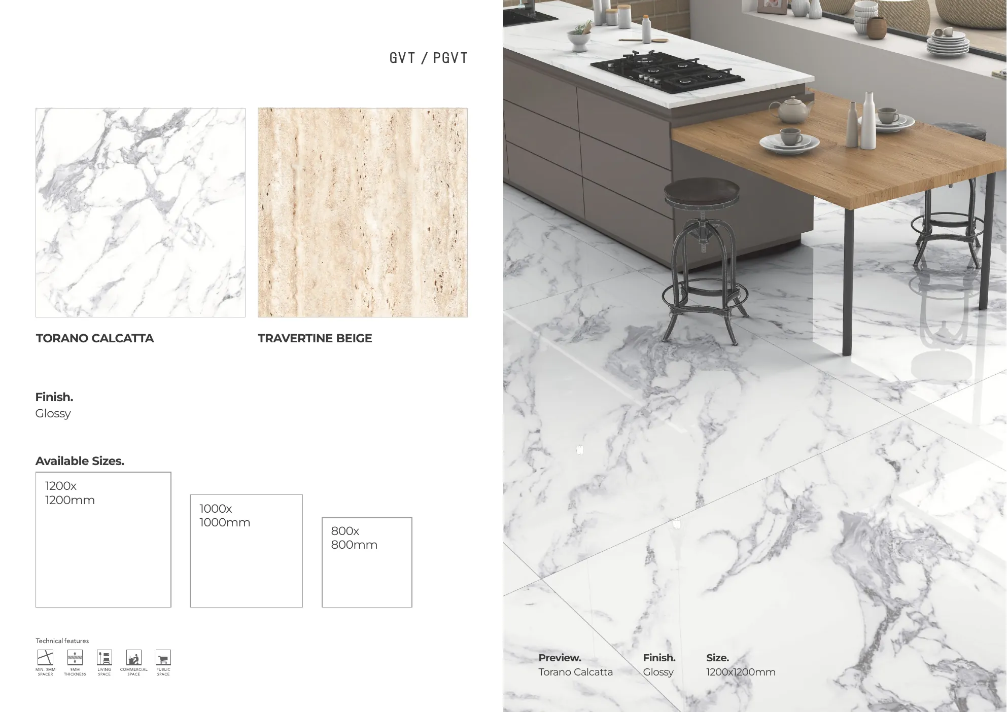 MASTER BROCHURE WB - Design 182 - 1200x1200mm Glossy