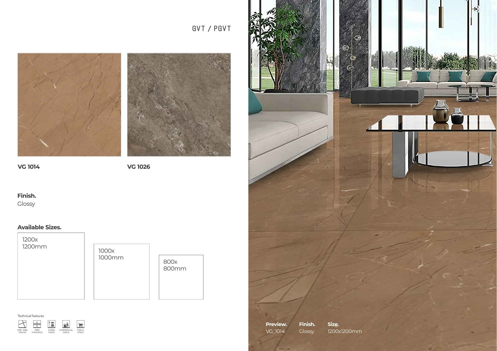 MASTER BROCHURE WB - Design 194 - 1200x1200mm Glossy
