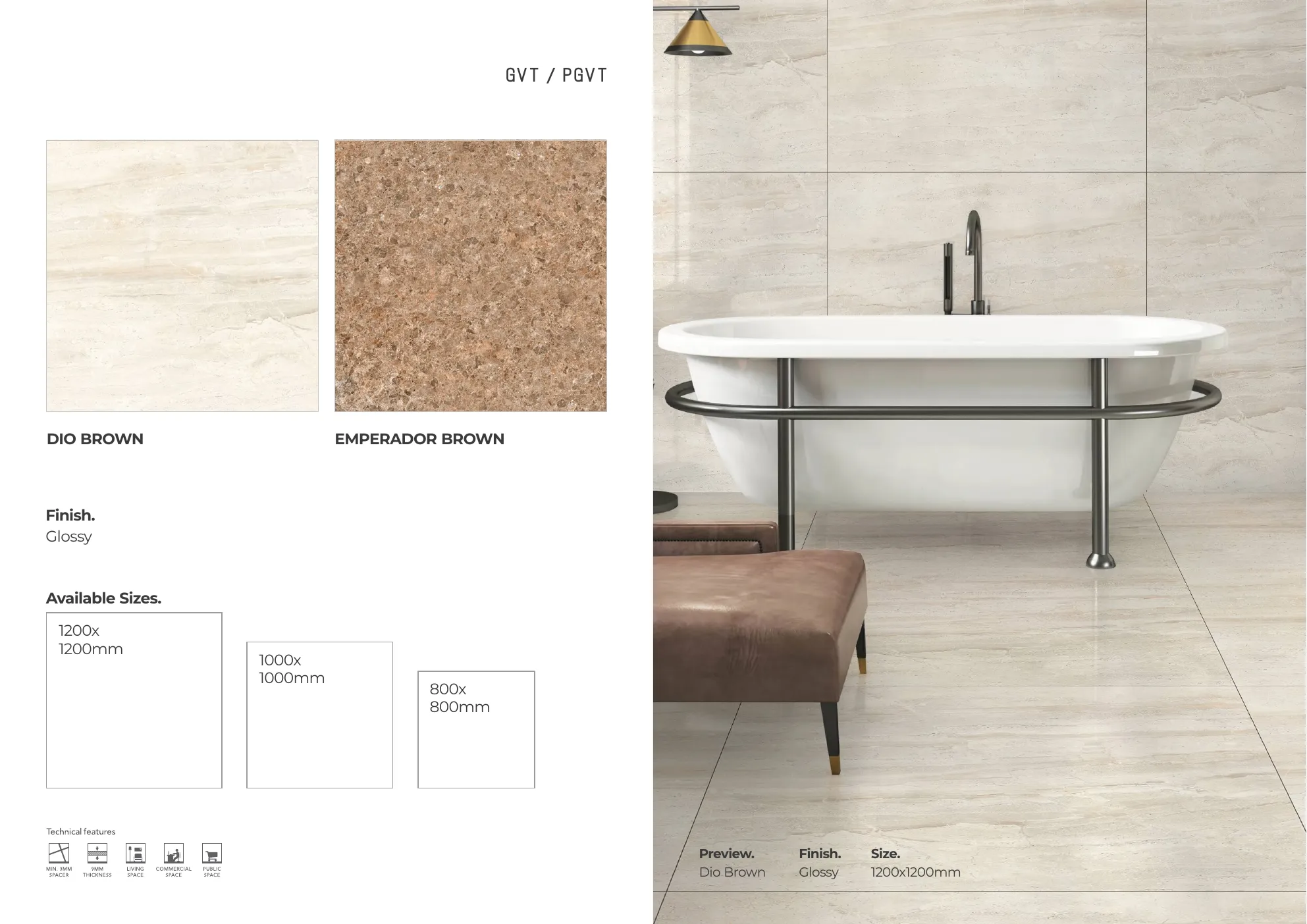 MASTER BROCHURE WB - Design 19 - 1200x1200mm Glossy