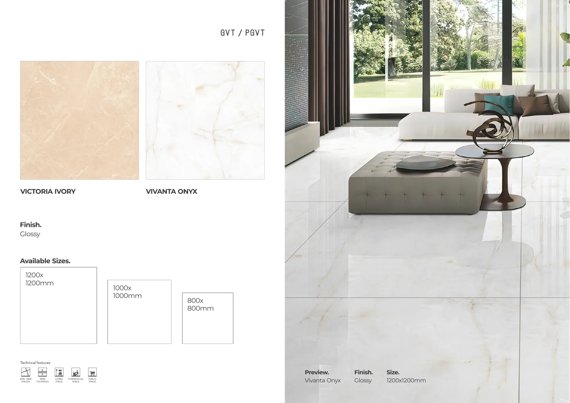 MASTER BROCHURE WB - Design 200 - 1200x1200mm Glossy