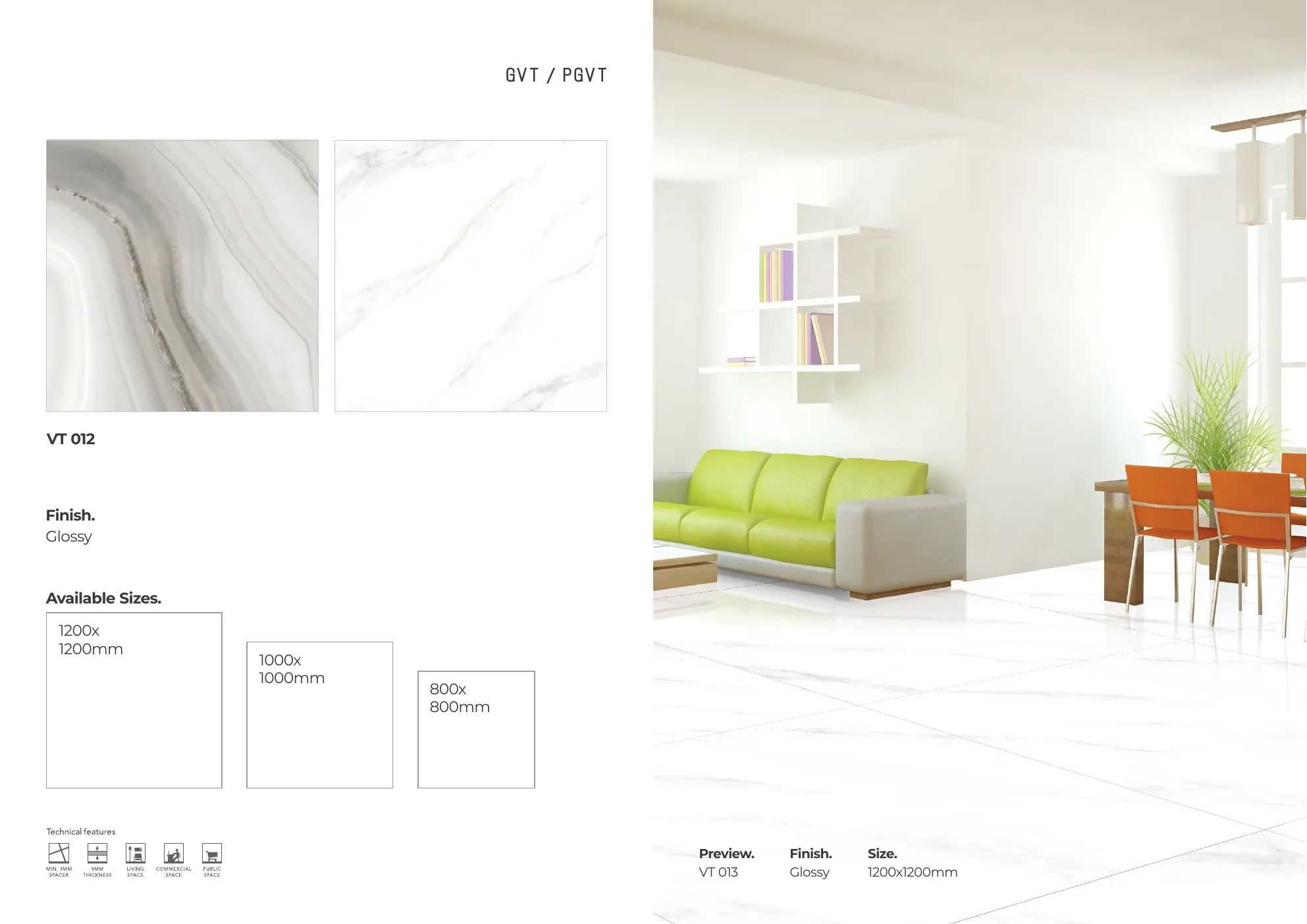 MASTER BROCHURE WB - Design 201 - 1200x1200mm Glossy