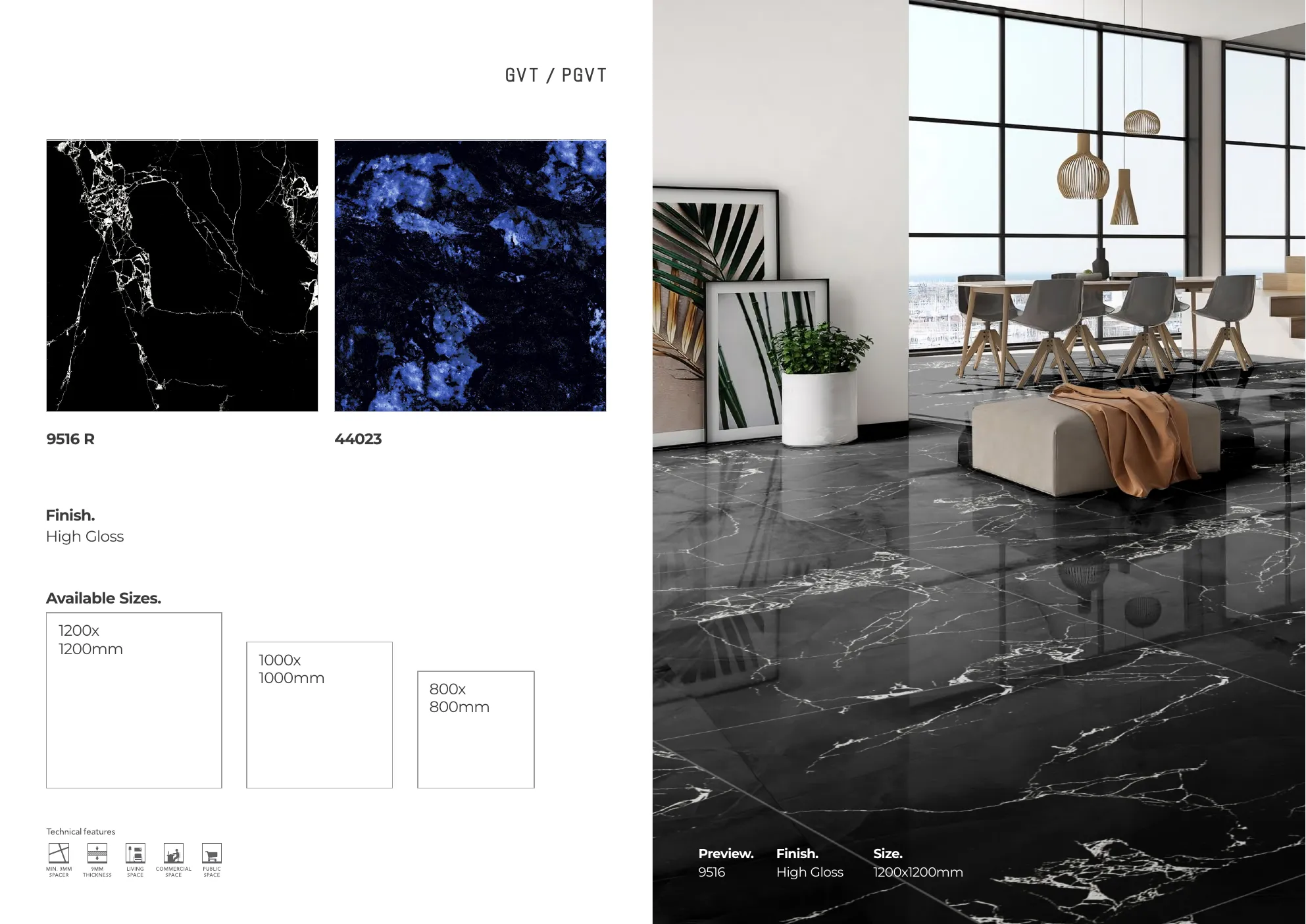 MASTER BROCHURE WB - Design 207 - 1200x1200mm Glossy