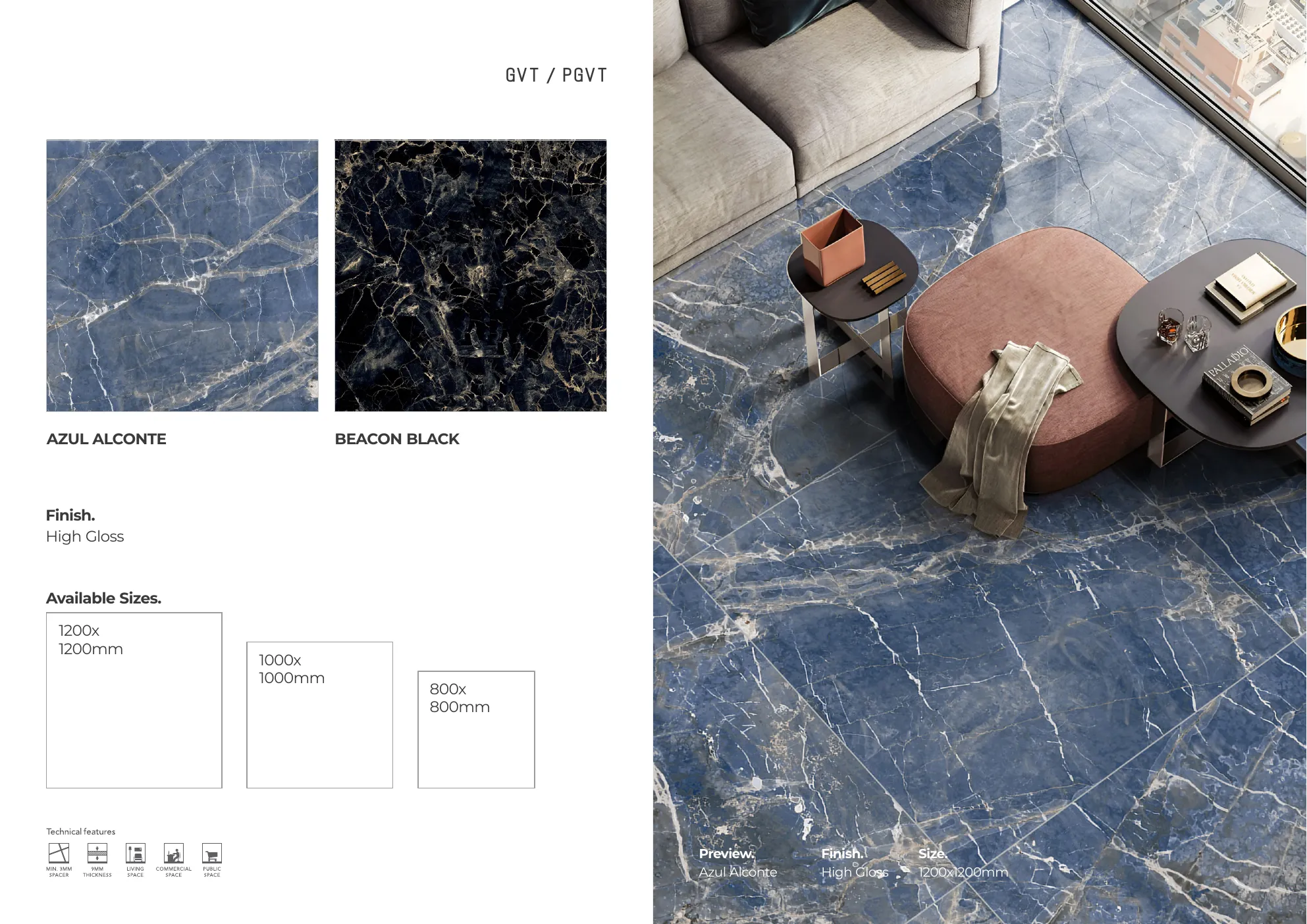 MASTER BROCHURE WB - Design 210 - 1200x1200mm Glossy