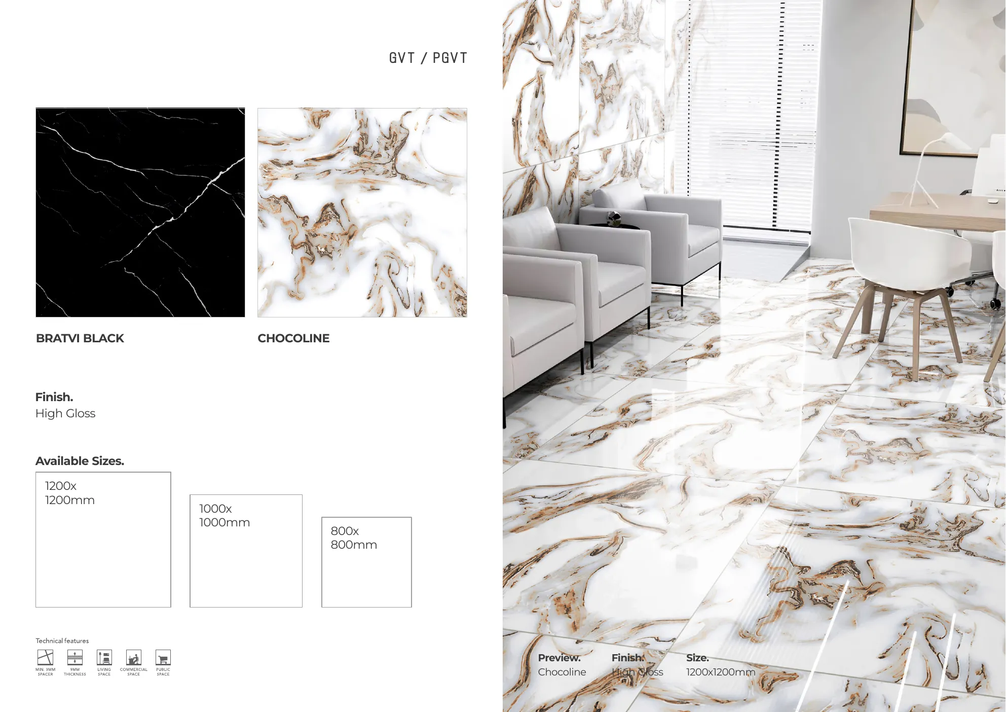 MASTER BROCHURE WB - Design 212 - 1200x1200mm Glossy