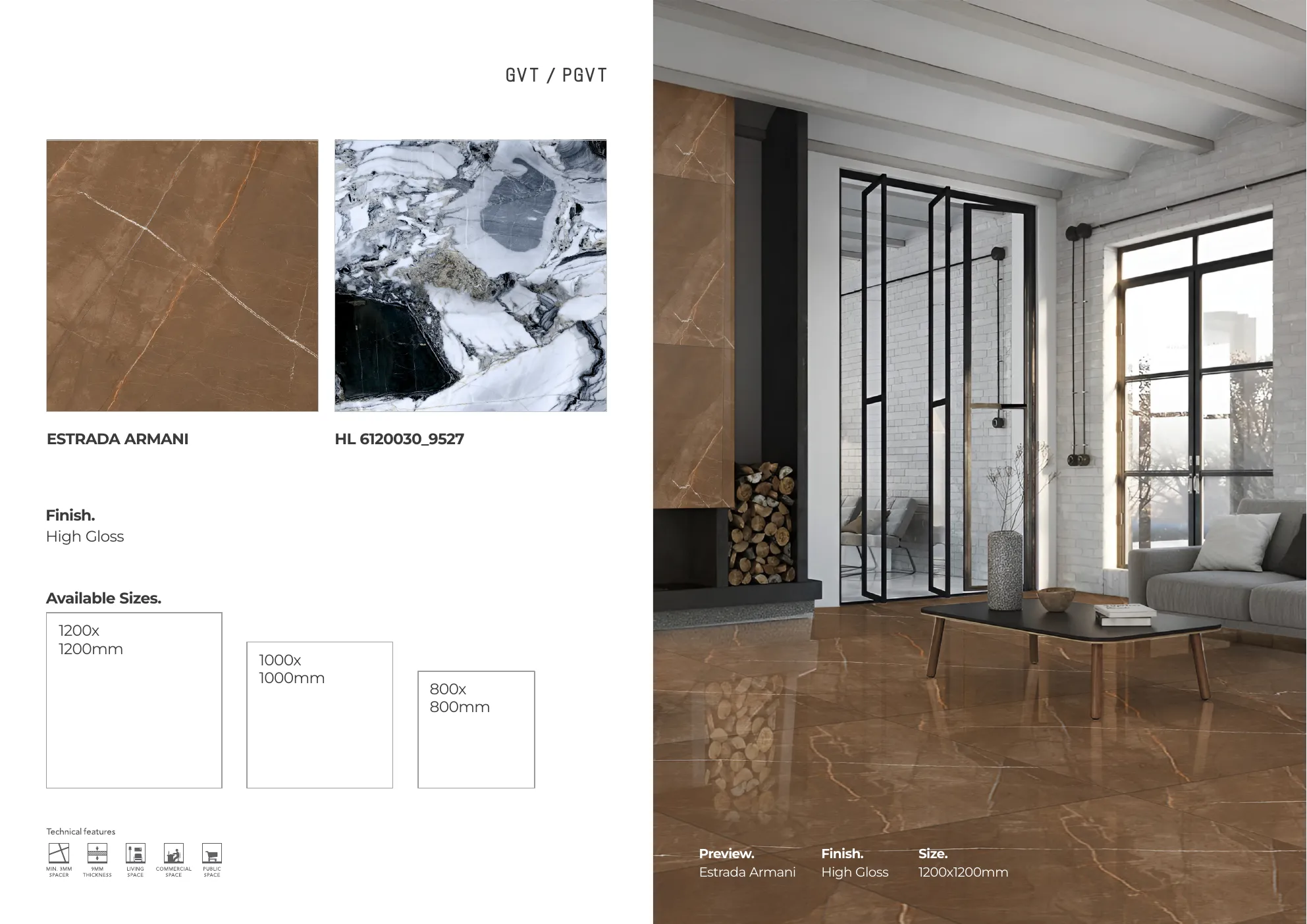 MASTER BROCHURE WB - Design 214 - 1200x1200mm Glossy