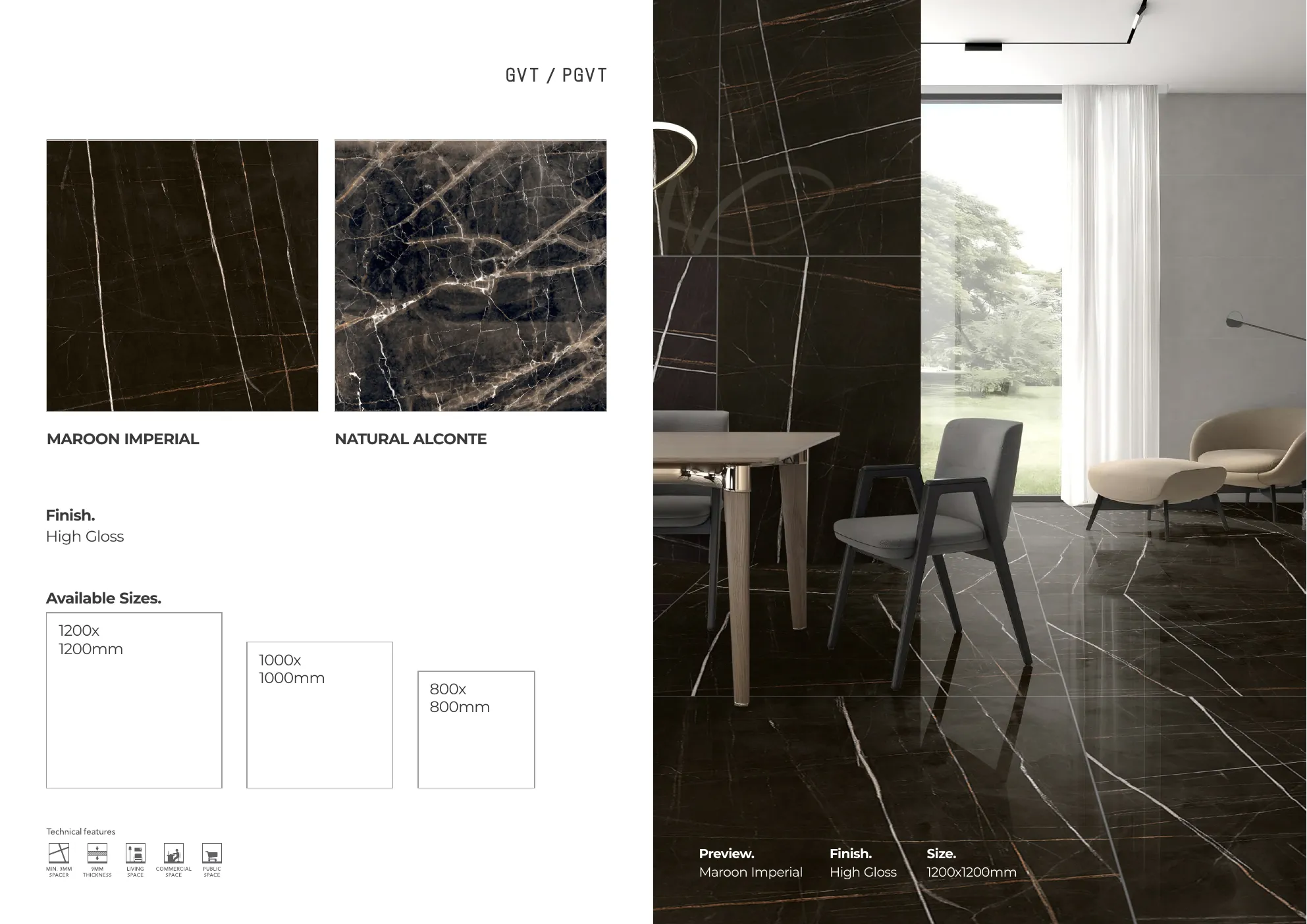 MASTER BROCHURE WB - Design 216 - 1200x1200mm Glossy