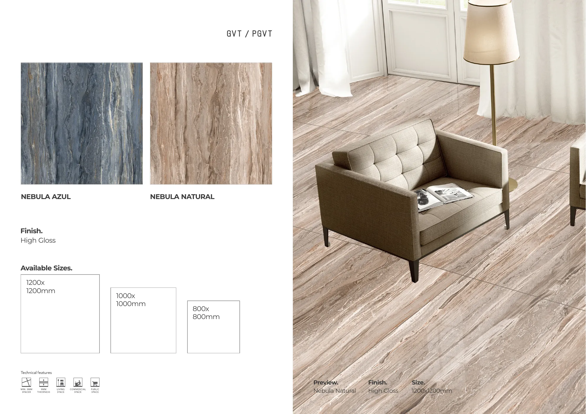 MASTER BROCHURE WB - Design 217 - 1200x1200mm Glossy