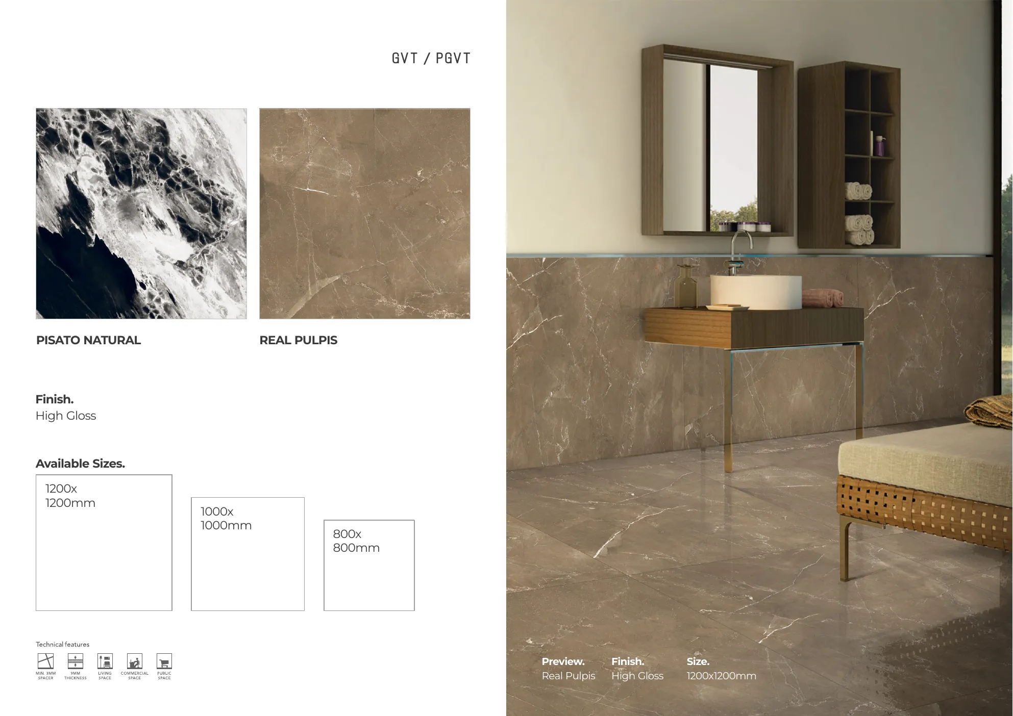 MASTER BROCHURE WB - Design 218 - 1200x1200mm Glossy