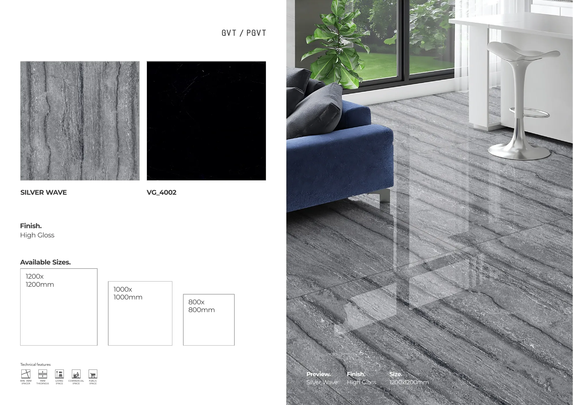 MASTER BROCHURE WB - Design 221 - 1200x1200mm Glossy