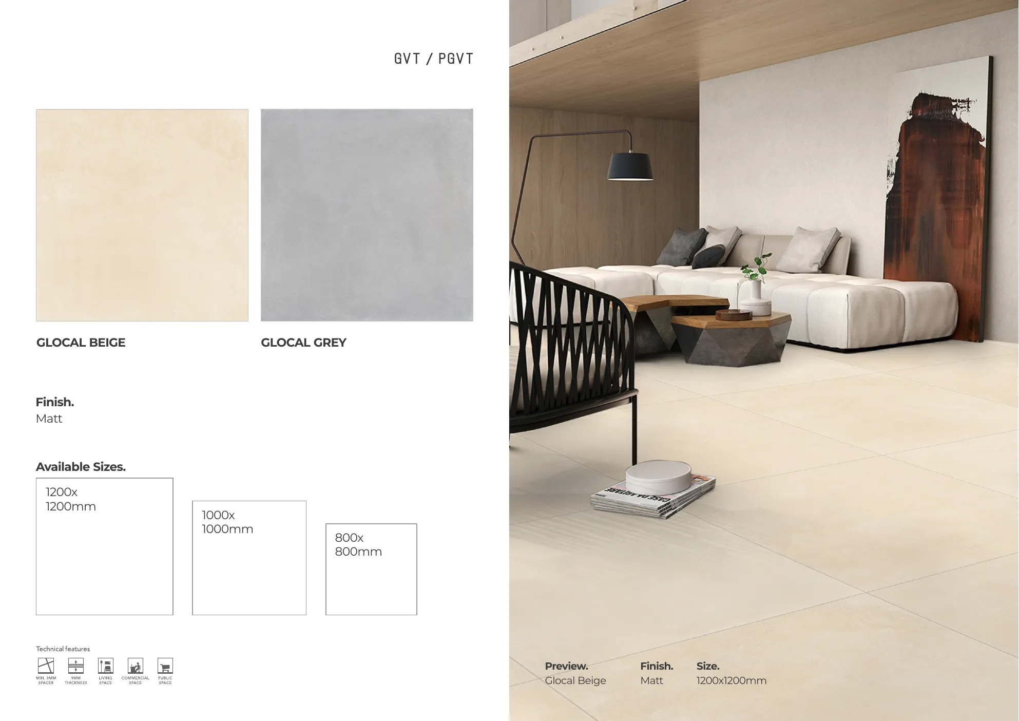 MASTER BROCHURE WB - Design 228 - 1200x1200mm Glossy