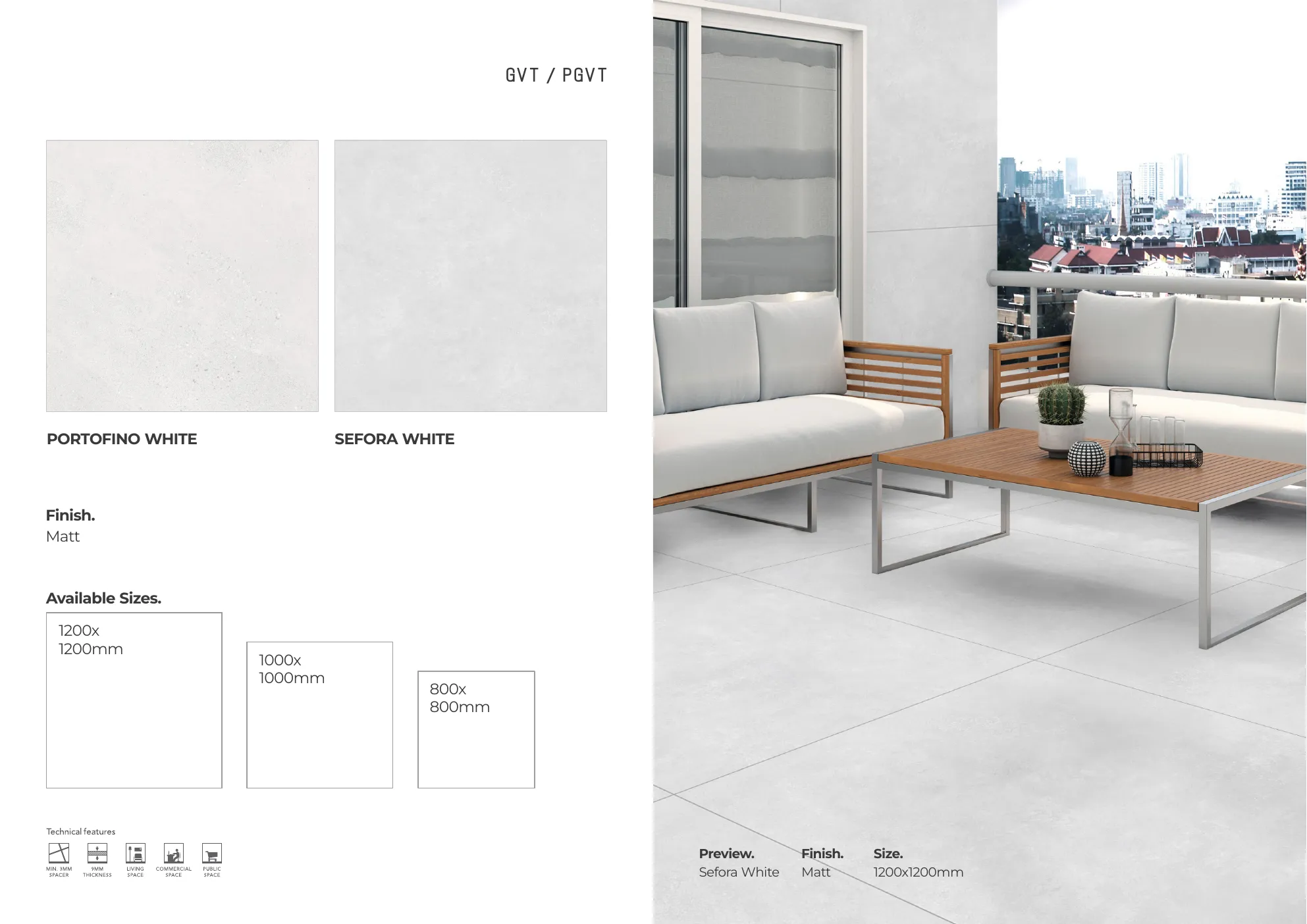 MASTER BROCHURE WB - Design 232 - 1200x1200mm Glossy