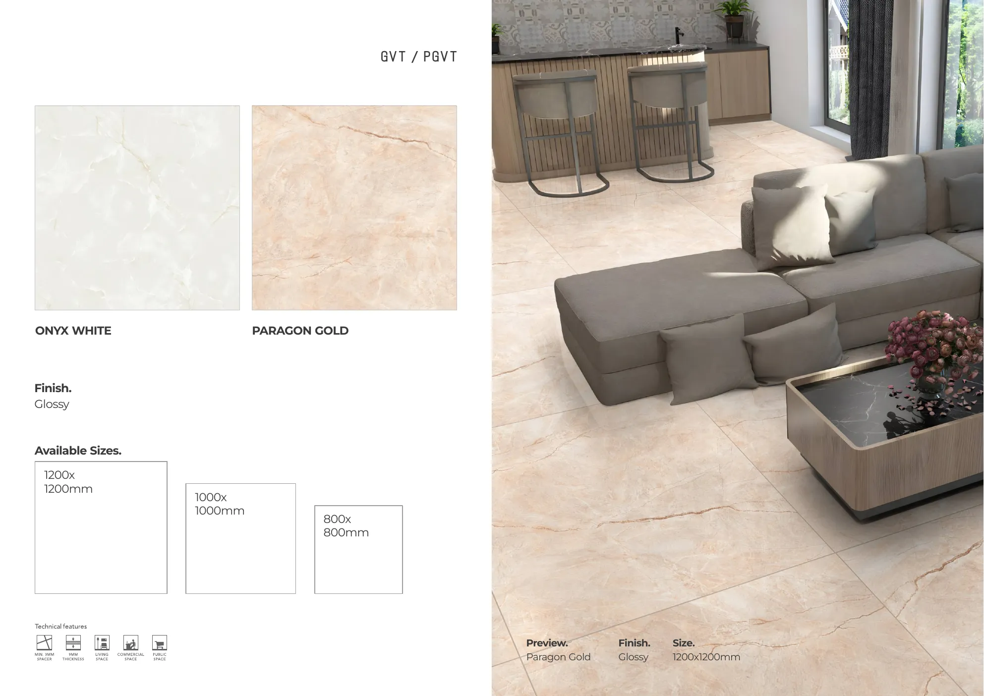 MASTER BROCHURE WB - Design 25 - 1200x1200mm Glossy