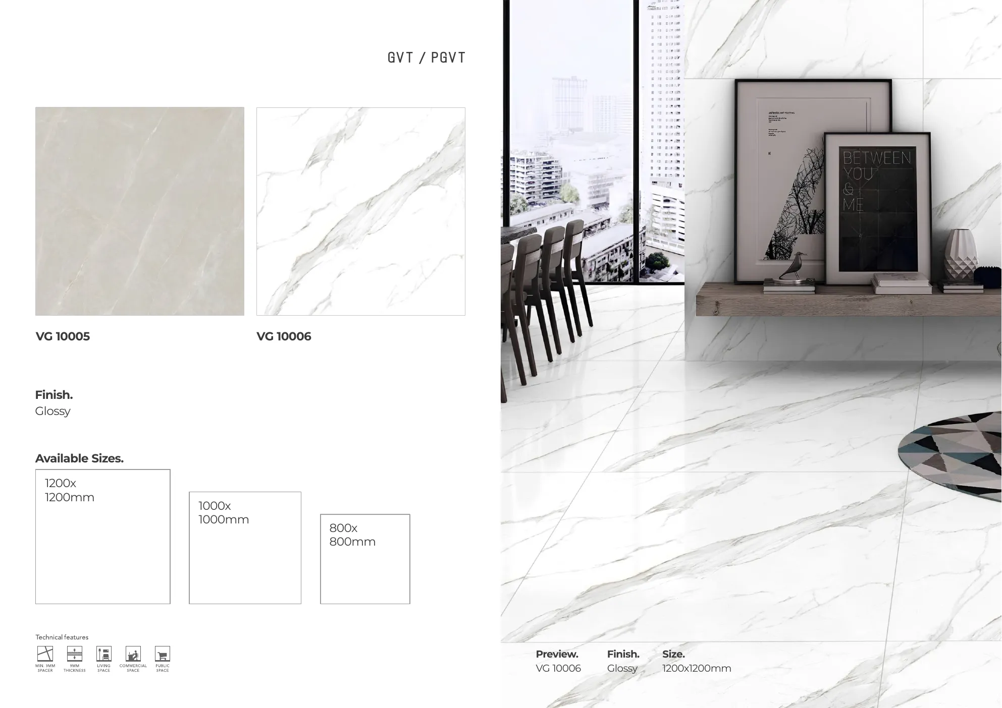 MASTER BROCHURE WB - Design 40 - 1200x1200mm Glossy