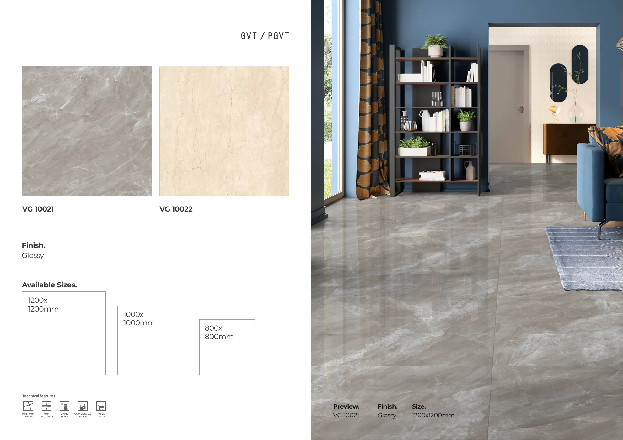 MASTER BROCHURE WB - Design 48 - 1200x1200mm Glossy
