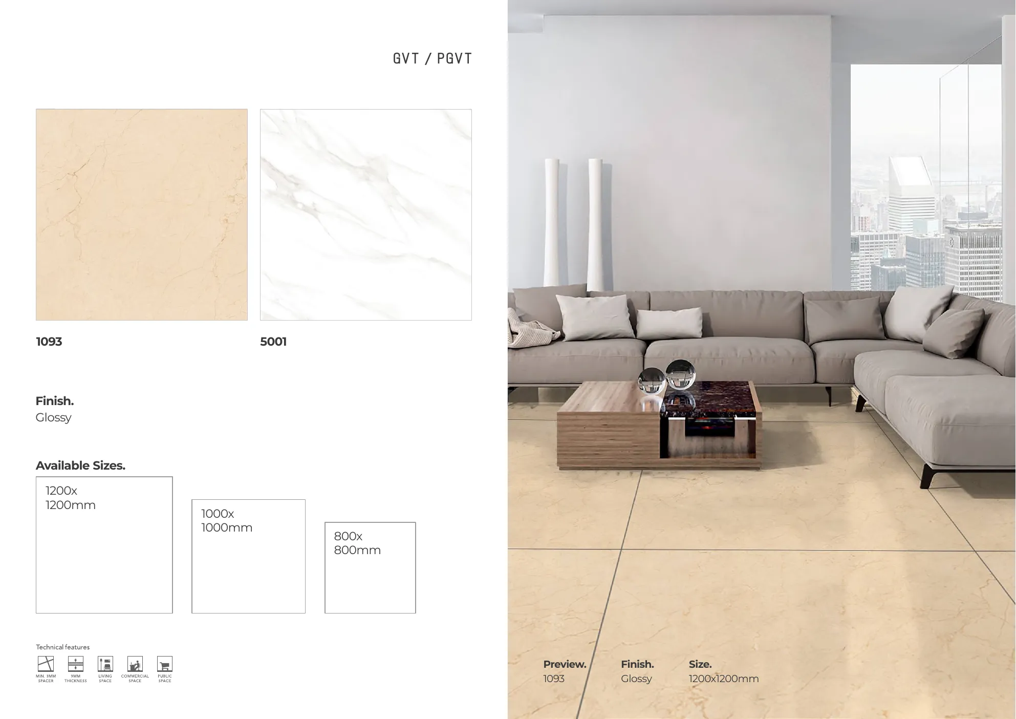 MASTER BROCHURE WB - Design 56 - 1200x1200mm Glossy
