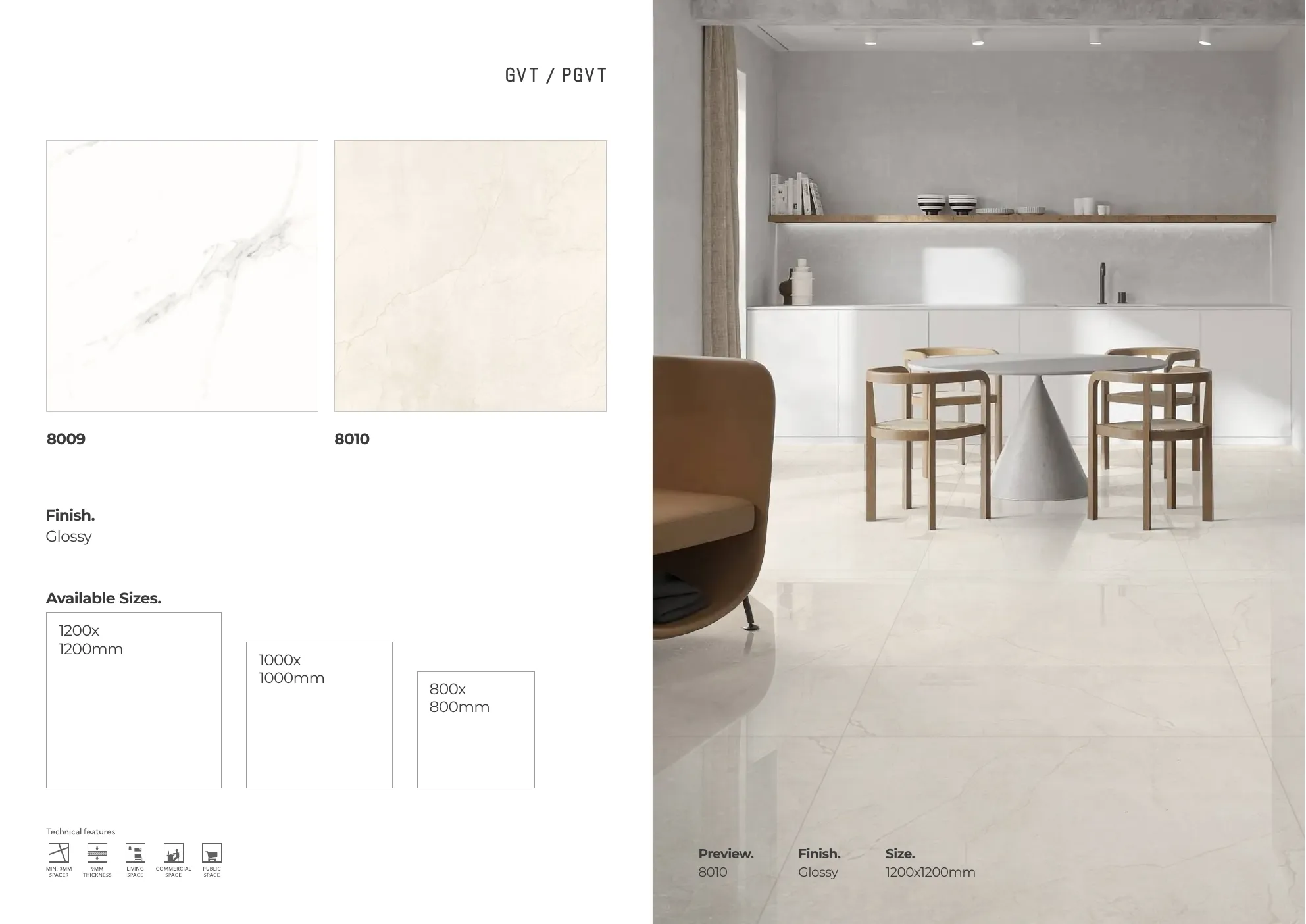 MASTER BROCHURE WB - Design 61 - 1200x1200mm Glossy