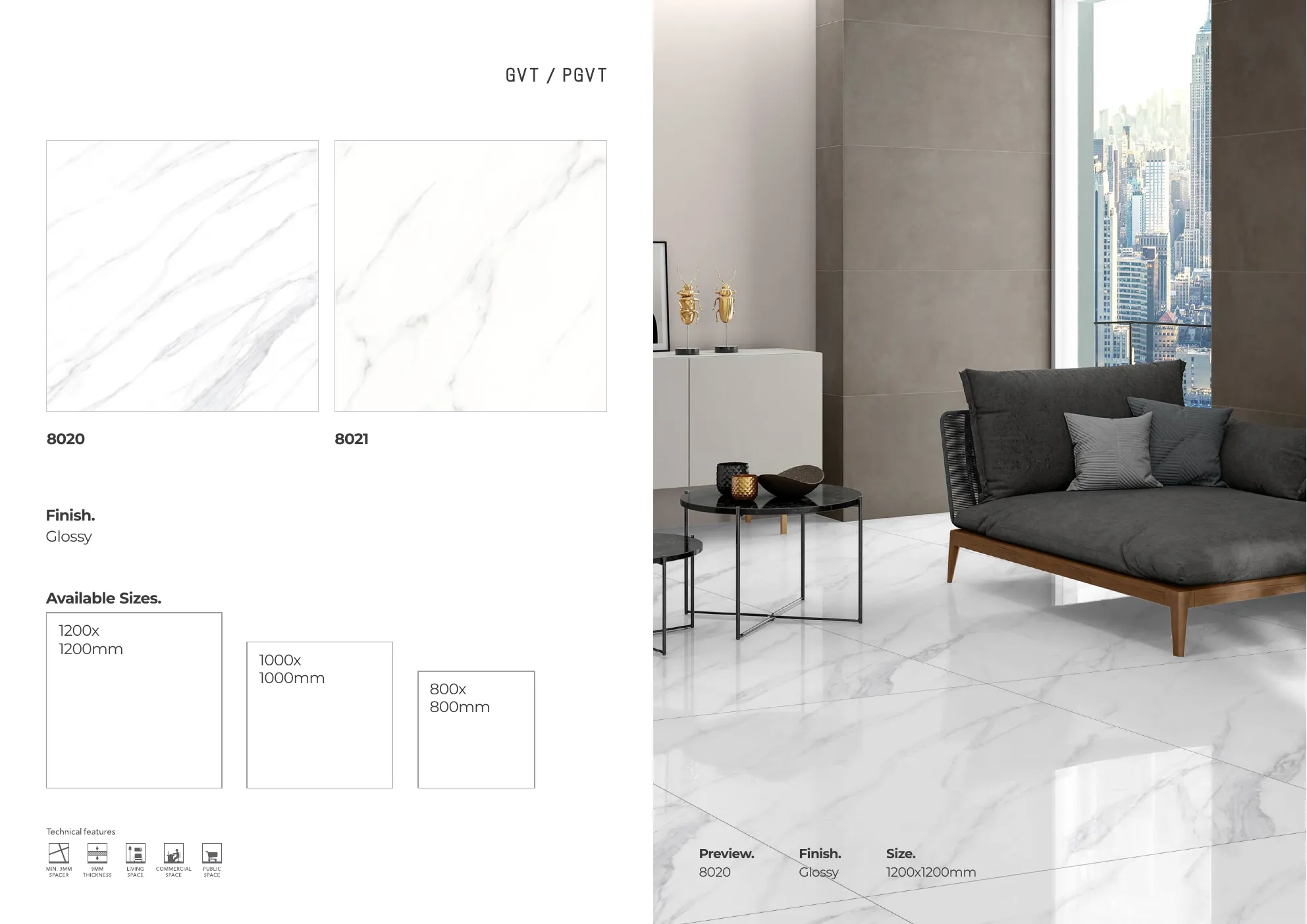 MASTER BROCHURE WB - Design 64 - 1200x1200mm Glossy