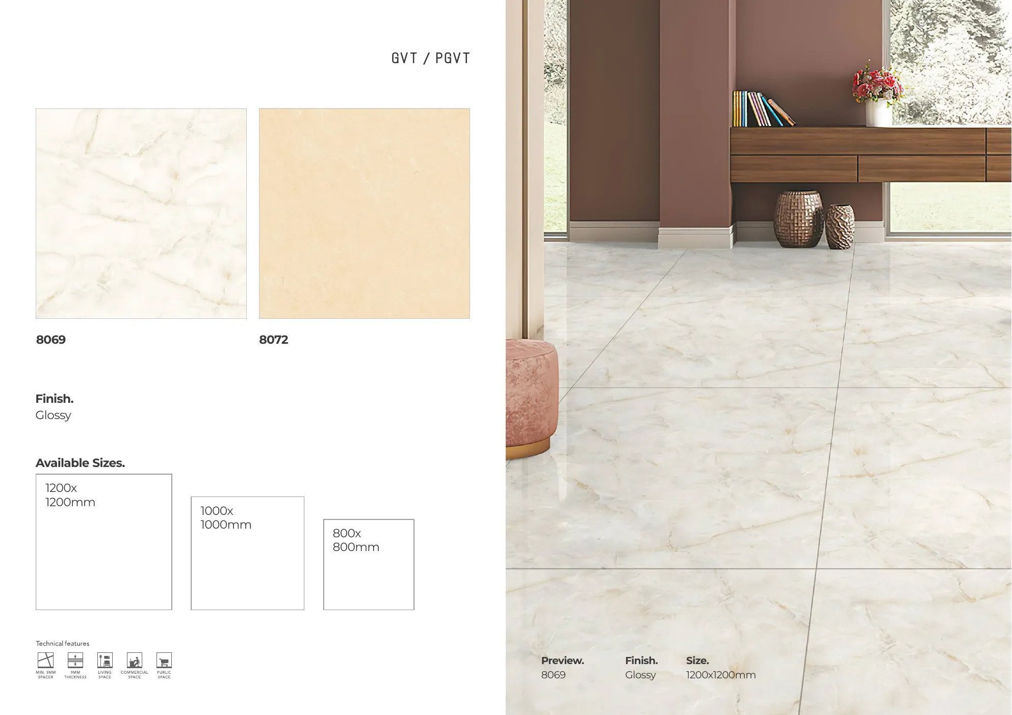 MASTER BROCHURE WB - Design 67 - 1200x1200mm Glossy