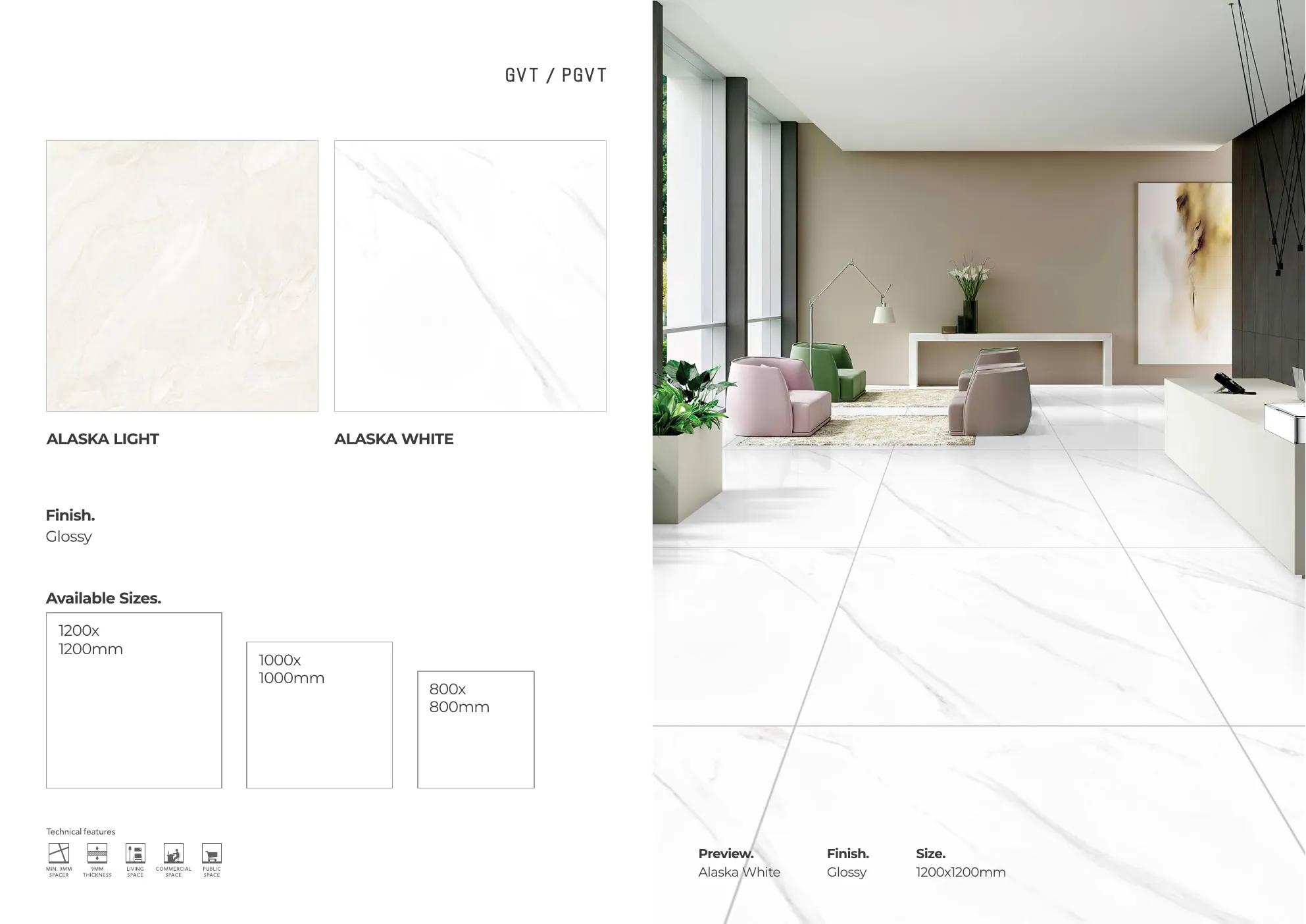 MASTER BROCHURE WB - Design 70 - 1200x1200mm Glossy