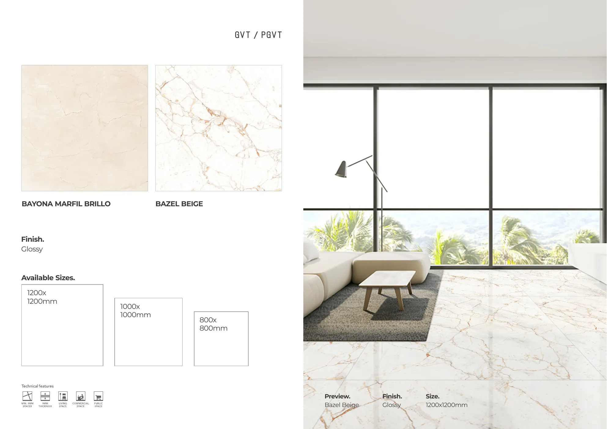 MASTER BROCHURE WB - Design 80 - 1200x1200mm Glossy