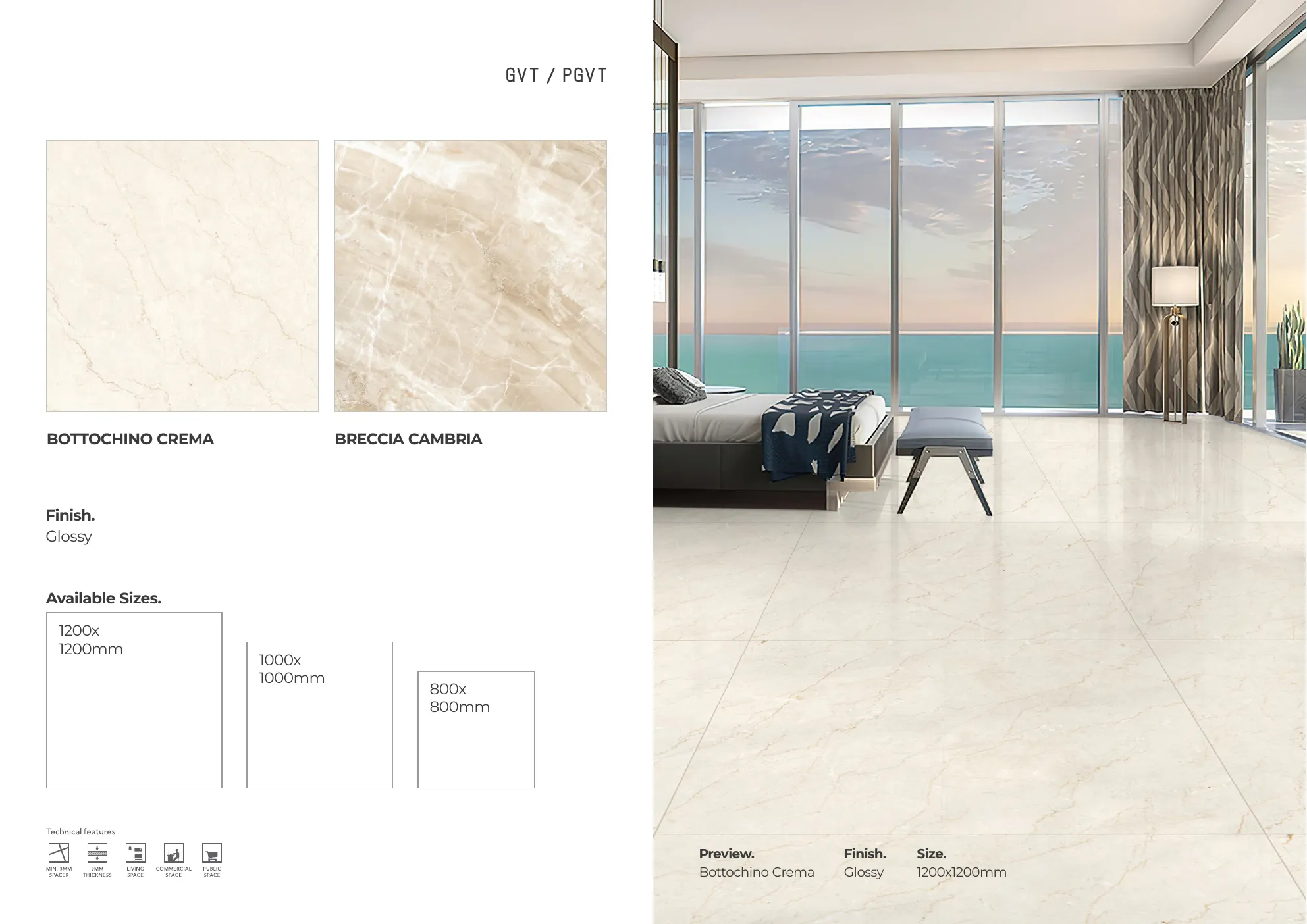 MASTER BROCHURE WB - Design 85 - 1200x1200mm Glossy